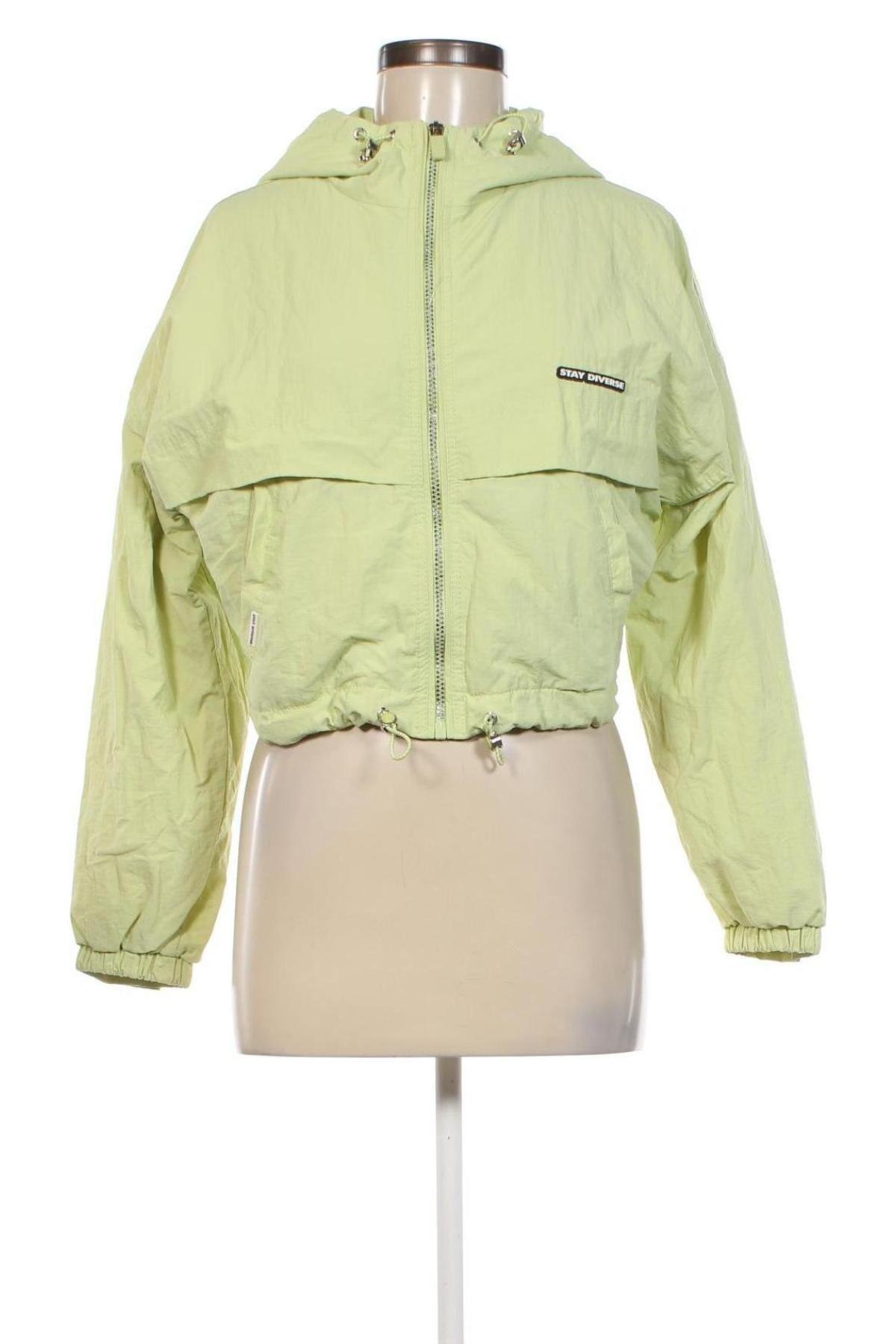 Damenjacke Bershka, Größe S, Farbe Grün, Preis 15,99 €