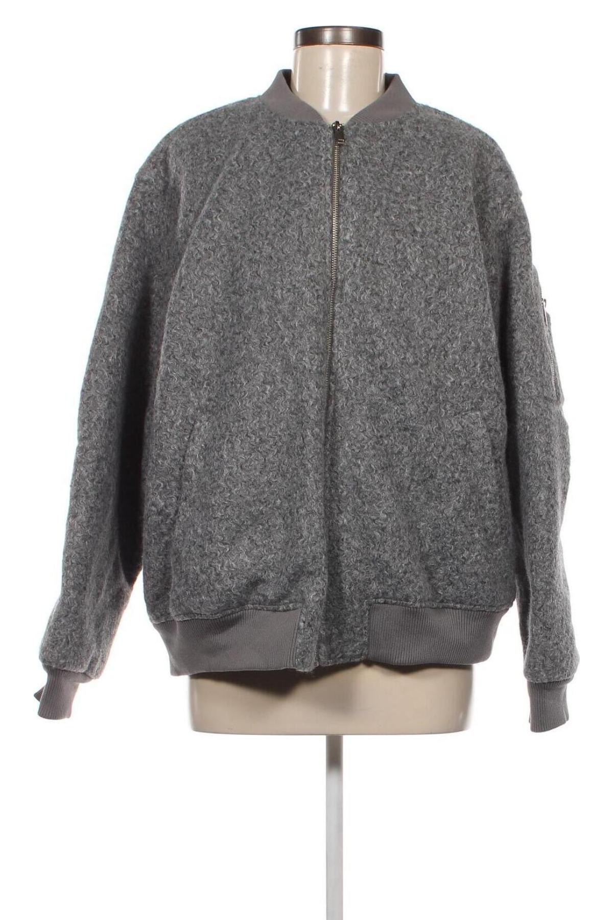 Damenjacke H&M Divided, Größe L, Farbe Grau, Preis € 11,99