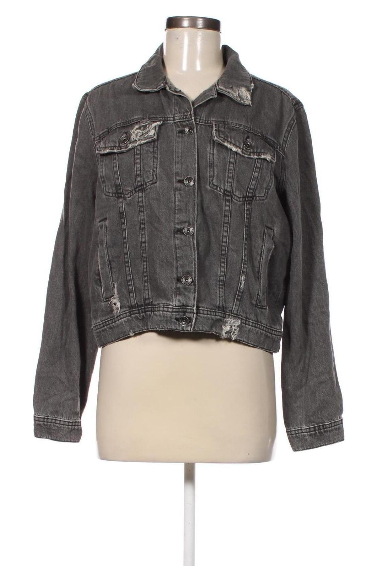 Damenjacke Superdry, Größe L, Farbe Grau, Preis 18,99 €