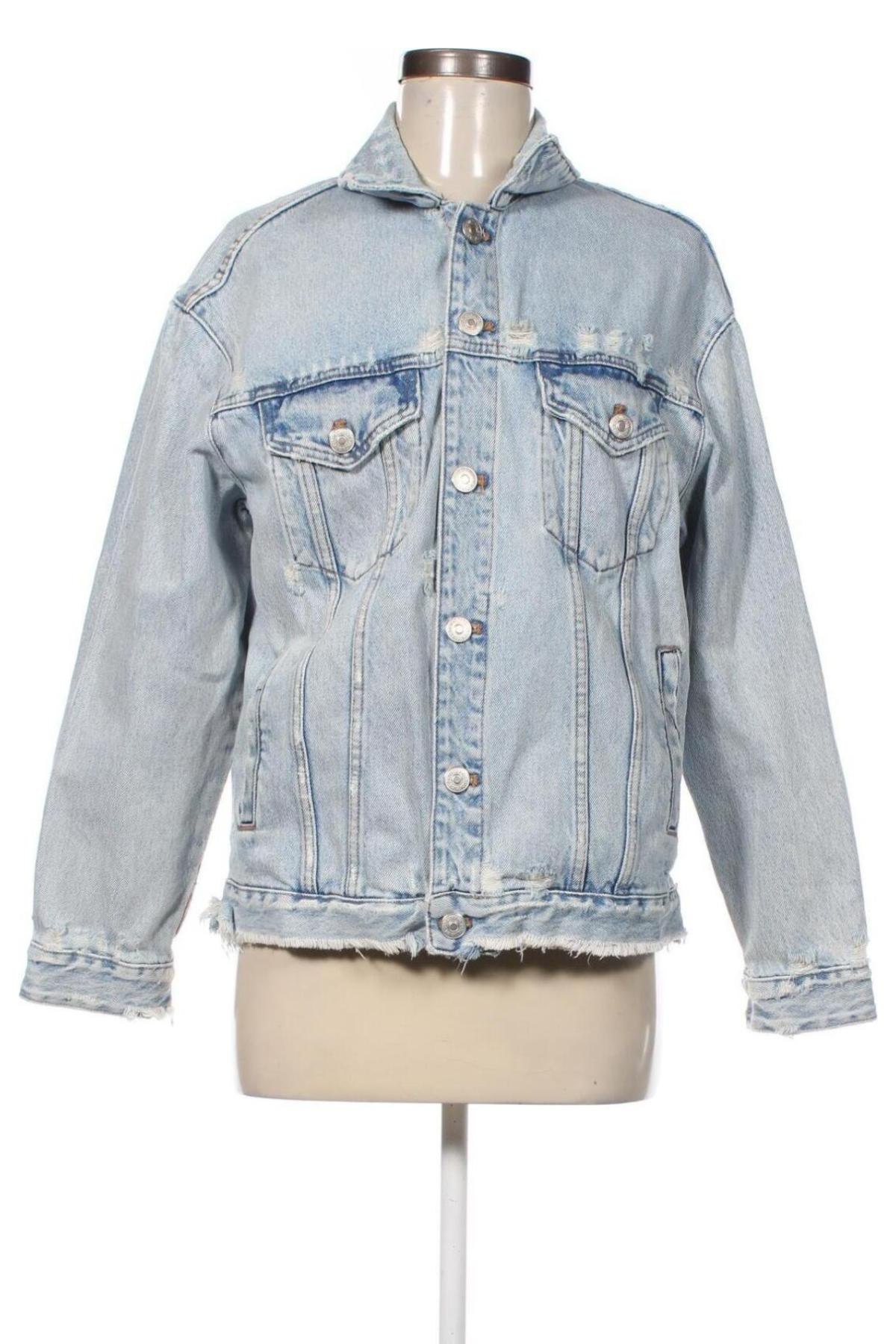 Damenjacke Zara, Größe S, Farbe Blau, Preis 13,99 €