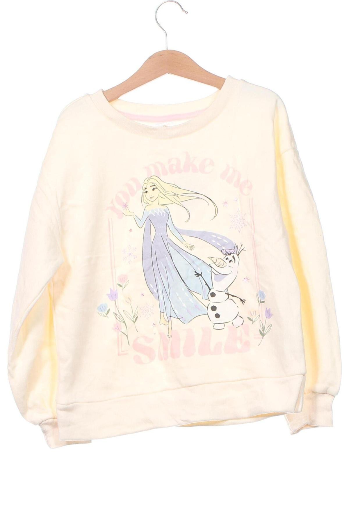 Kinder Shirt Disney, Größe 7-8y/ 128-134 cm, Farbe Ecru, Preis 7,99 €