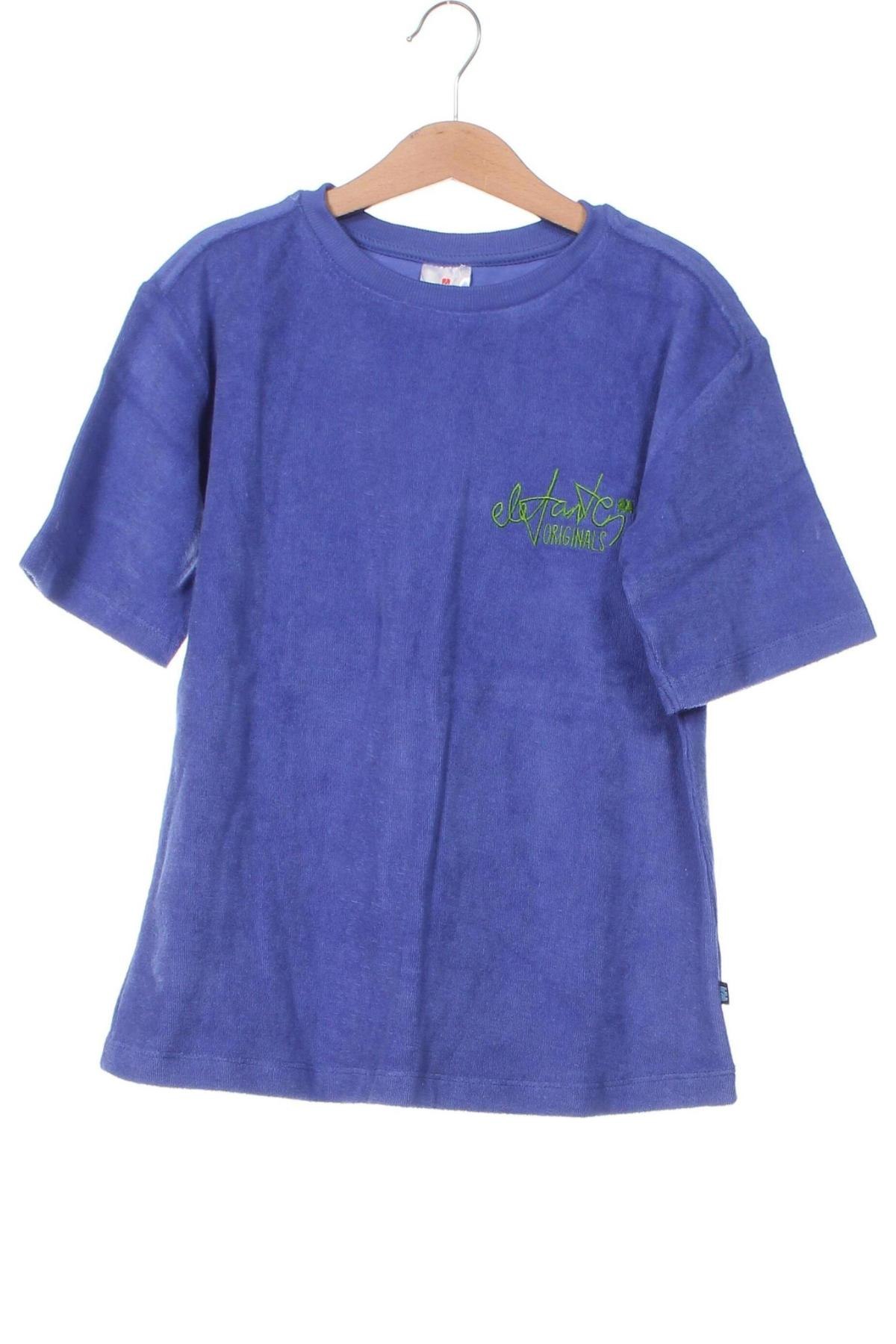 Kinder Shirt Elefanten, Größe 6-7y/ 122-128 cm, Farbe Blau, Preis 5,49 €