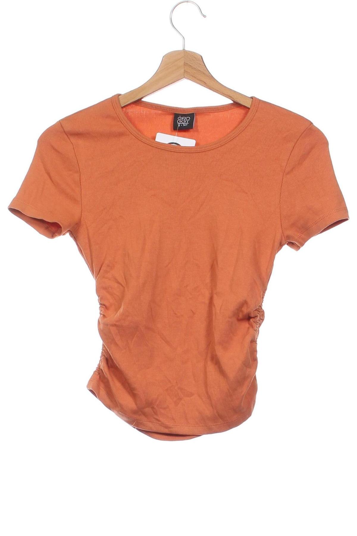 Kinder Shirt Groggy, Größe 14-15y/ 168-170 cm, Farbe Orange, Preis € 5,99