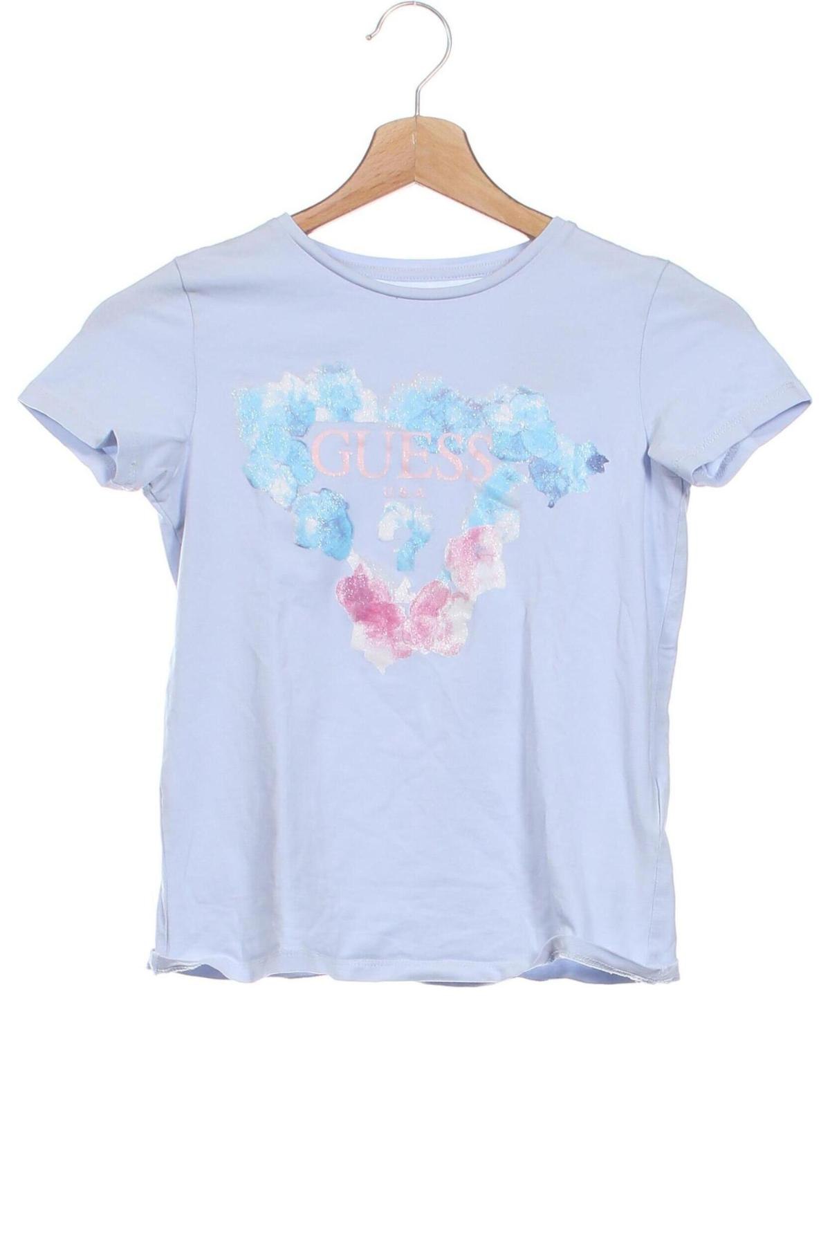 Kinder T-Shirt Guess, Größe 9-10y/ 140-146 cm, Farbe Blau, Preis € 10,49