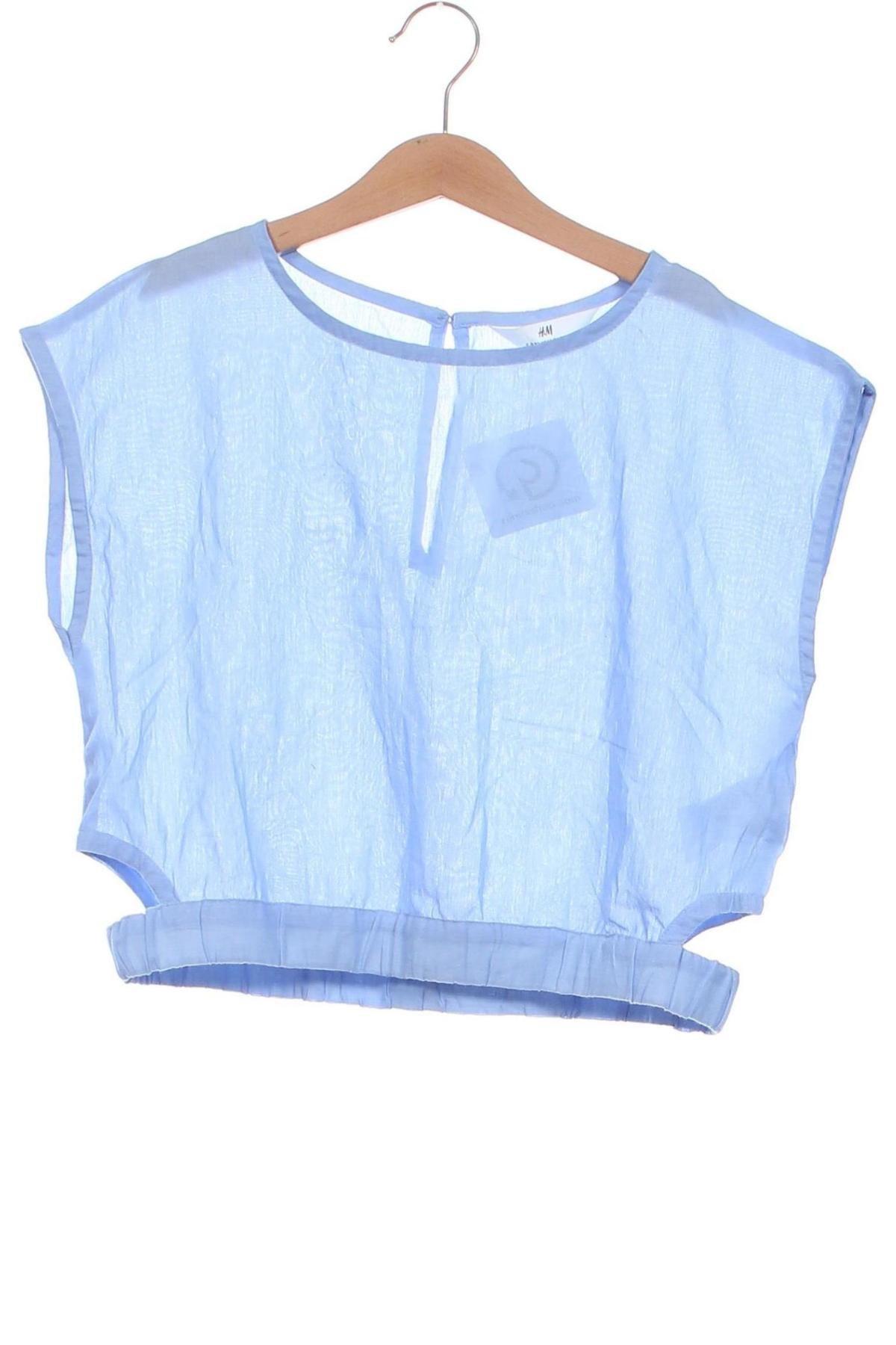 Kinder Shirt H&M, Größe 11-12y/ 152-158 cm, Farbe Blau, Preis € 8,17