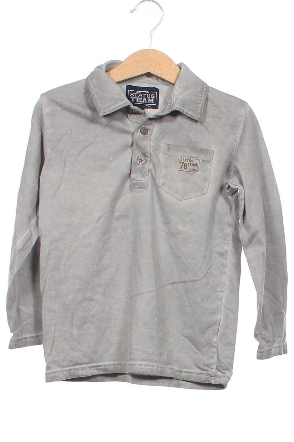 Kinder Shirt Status, Größe 5-6y/ 116-122 cm, Farbe Grau, Preis € 4,99