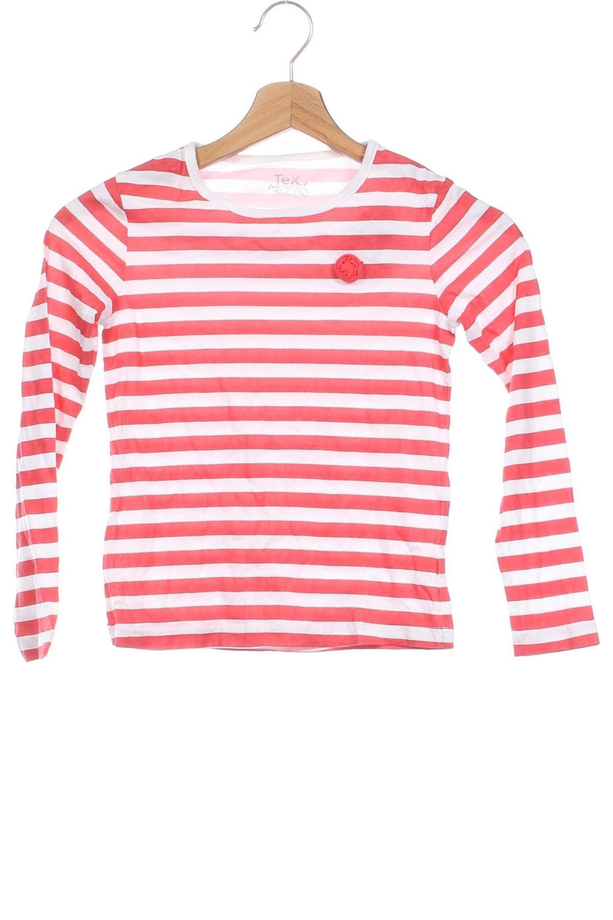 Kinder Shirt Tex, Größe 7-8y/ 128-134 cm, Farbe Rot, Preis 3,99 €