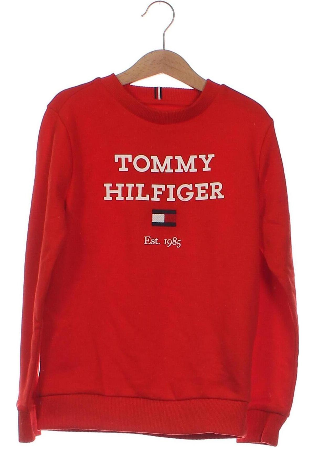 Dziecięca bluzka Tommy Hilfiger, Rozmiar 6-7y/ 122-128 cm, Kolor Czerwony, Cena 211,99 zł