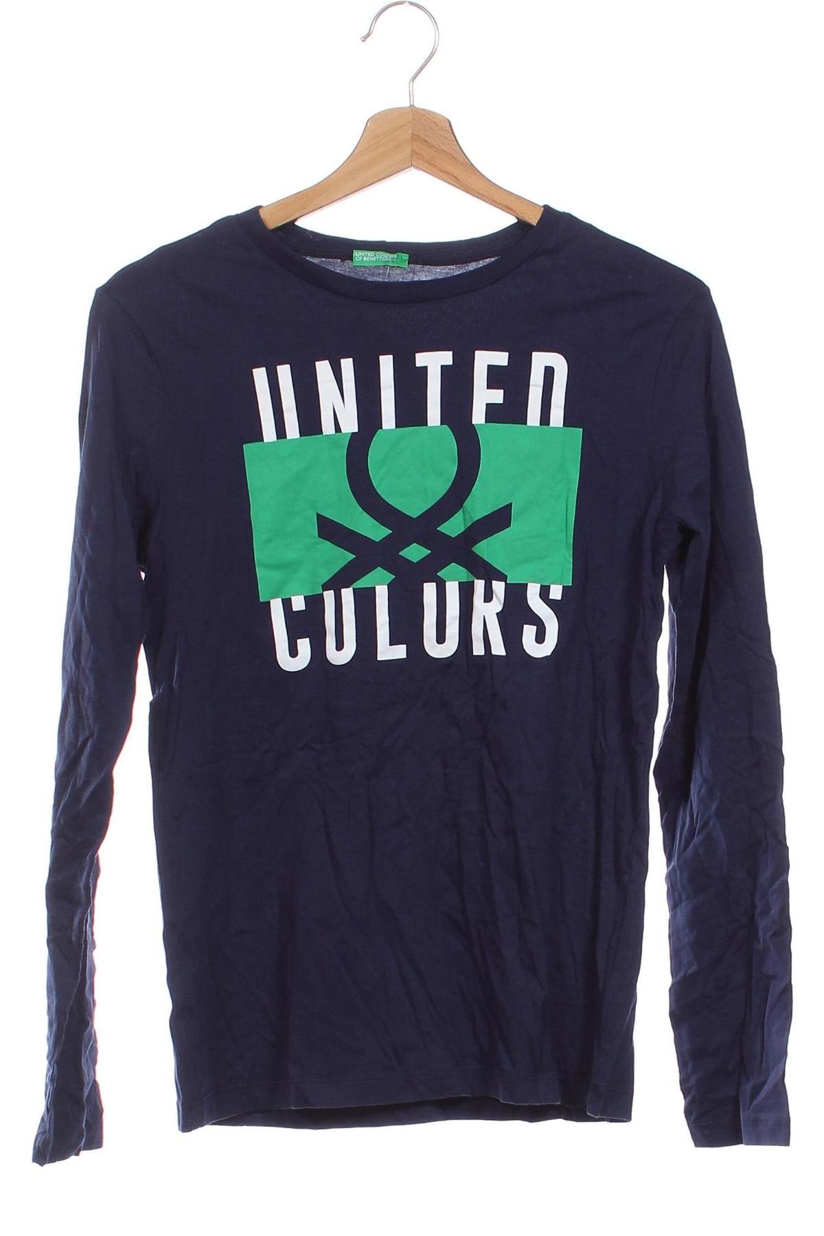 Detská blúzka  United Colors Of Benetton, Veľkosť 13-14y/ 164-168 cm, Farba Modrá, Cena  6,95 €