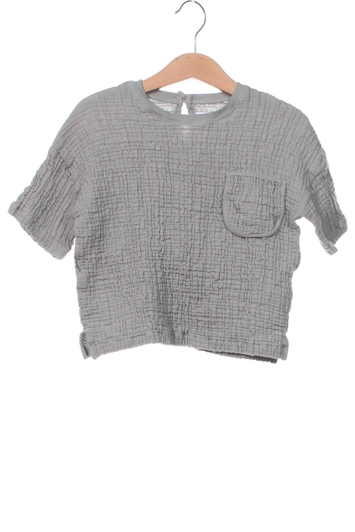 Kinder Shirt Zara, Größe 3-4y/ 104-110 cm, Farbe Grau, Preis 3,99 €