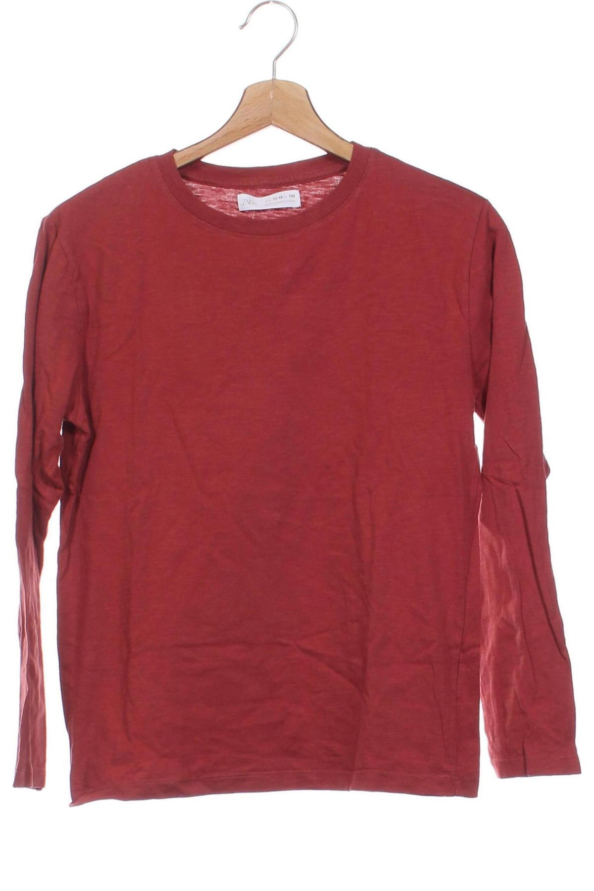 Kinder Shirt Zara, Größe 11-12y/ 152-158 cm, Farbe Rot, Preis € 4,49