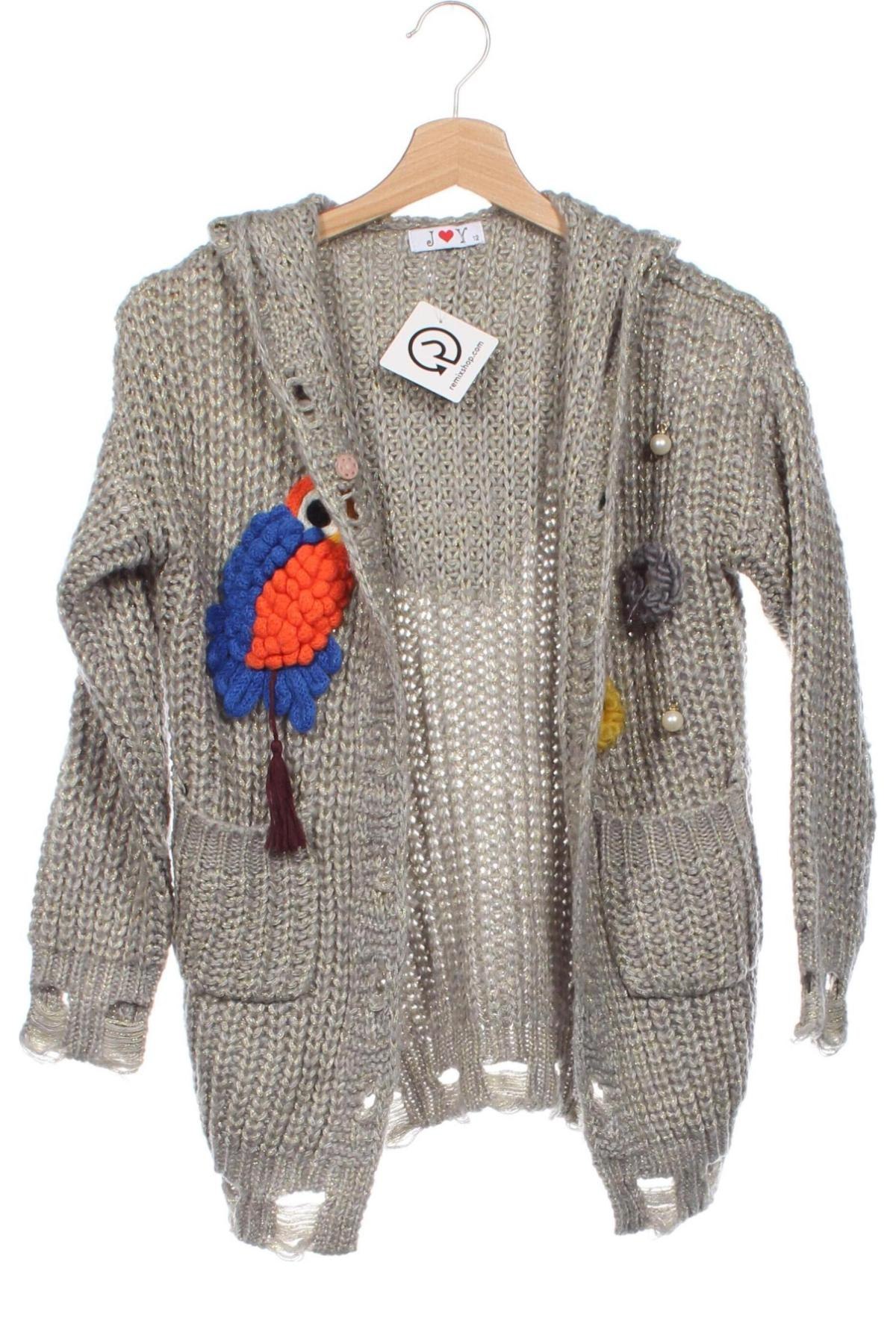 Kinder Strickjacke, Größe 12-13y/ 158-164 cm, Farbe Mehrfarbig, Preis € 5,99