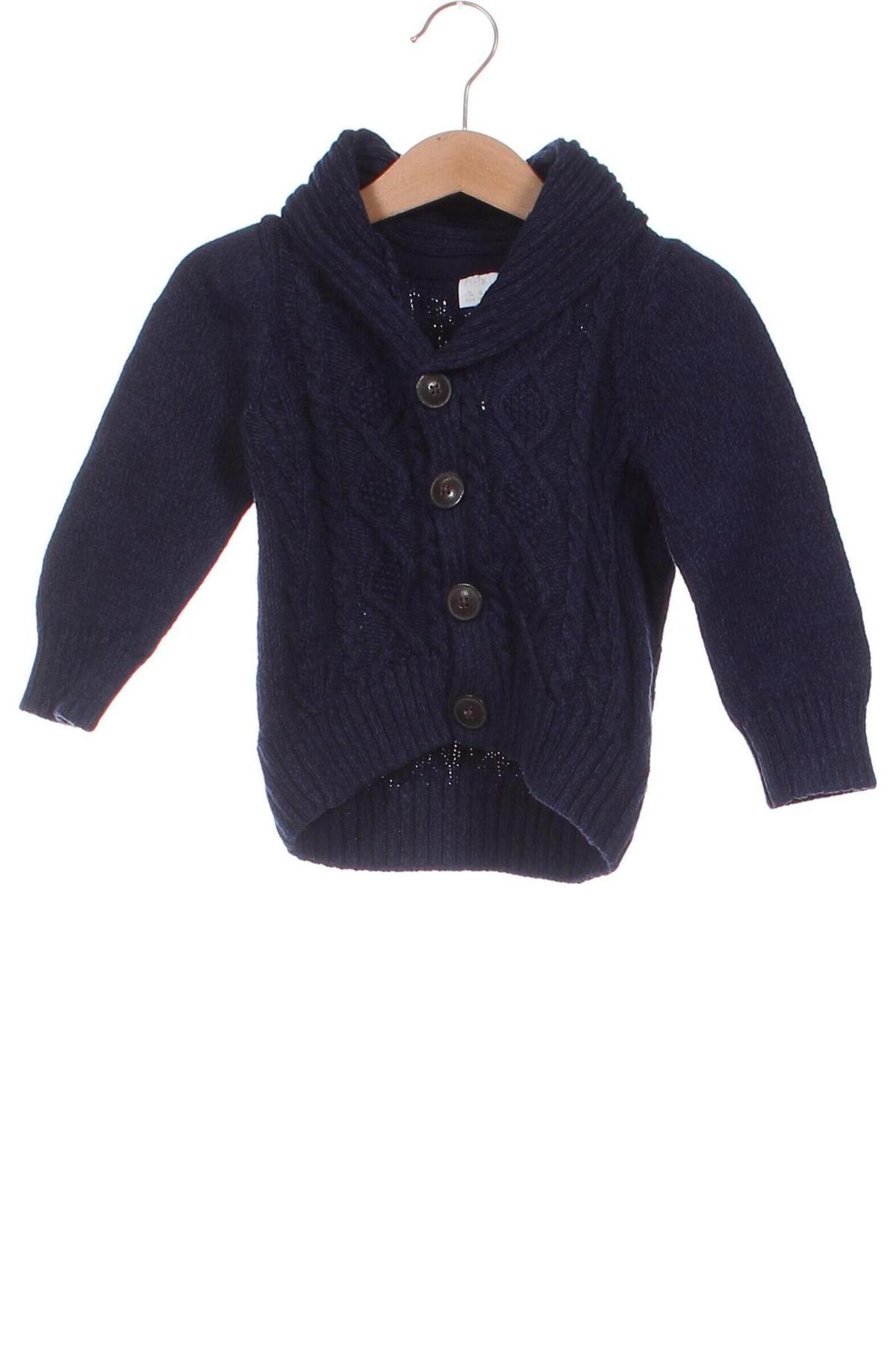 Kinder Strickjacke F&F, Größe 12-18m/ 80-86 cm, Farbe Blau, Preis € 6,49