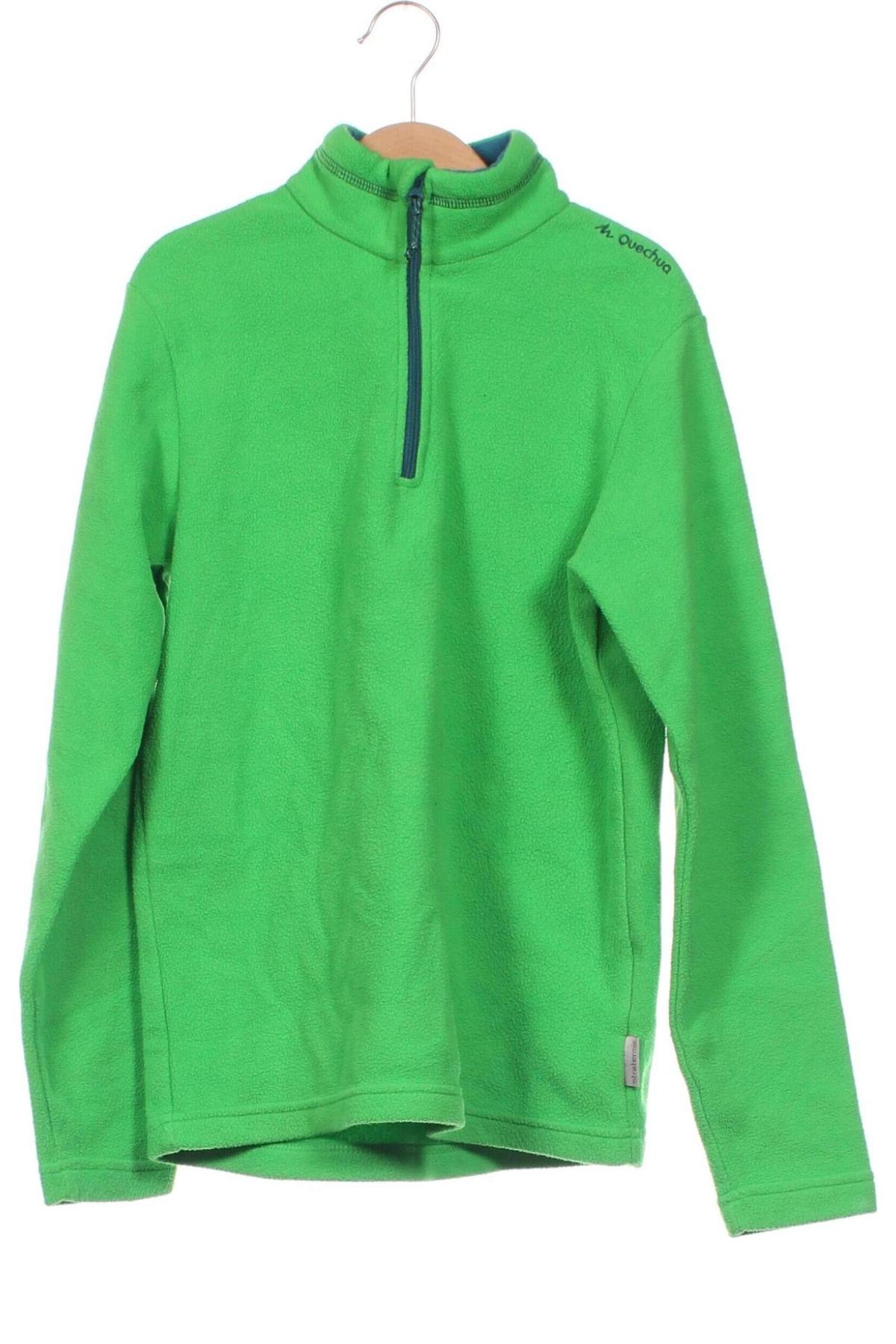 Kinder Fleece Shirt Decathlon, Größe 10-11y/ 146-152 cm, Farbe Grün, Preis € 4,49