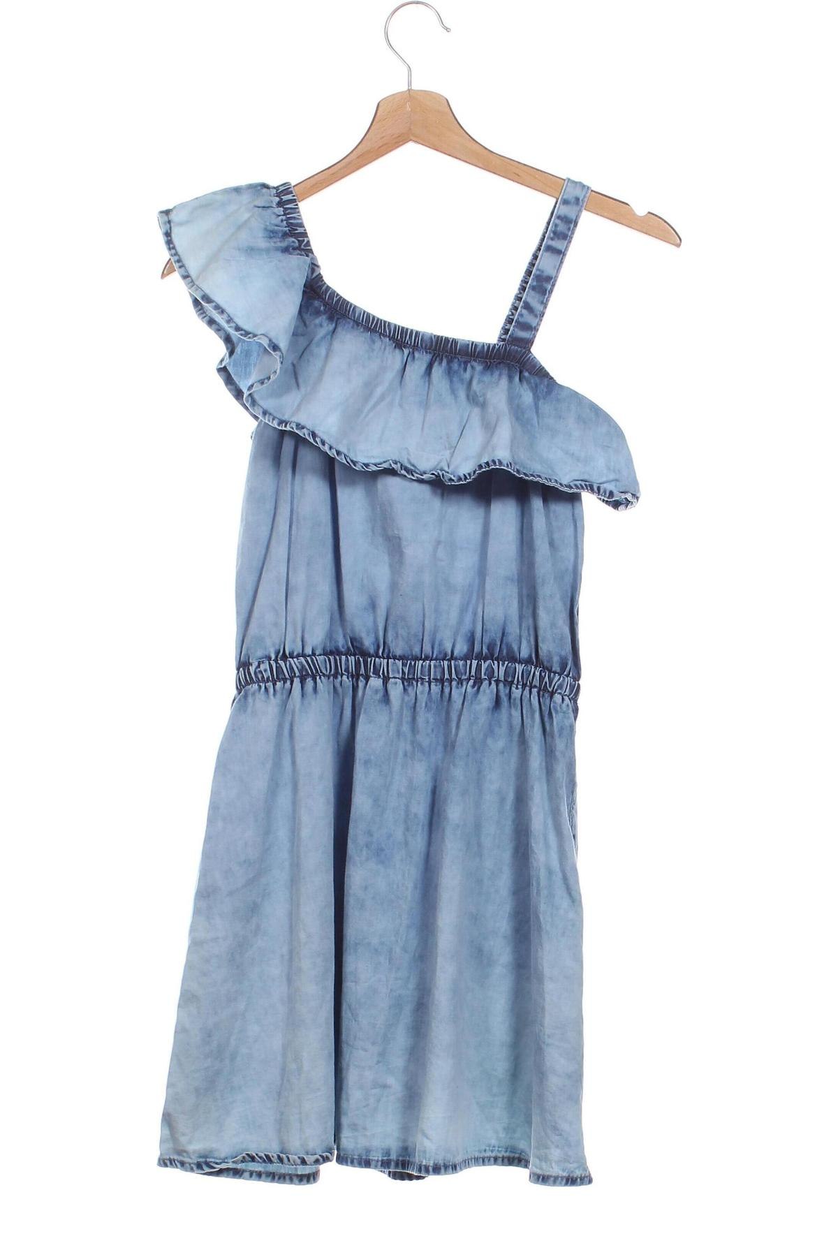 Kinderkleid, Größe 11-12y/ 152-158 cm, Farbe Blau, Preis € 7,49