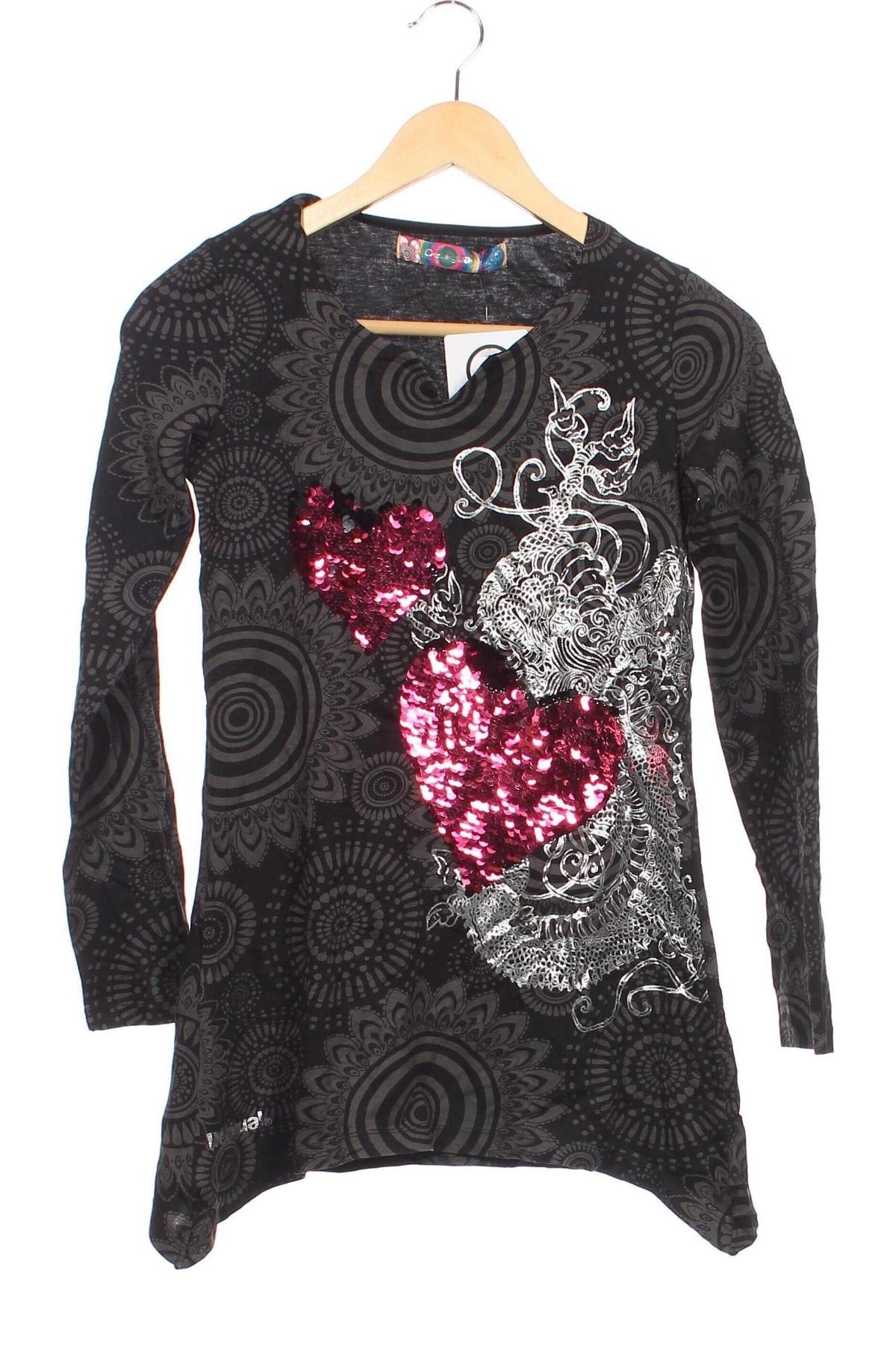 Kinderkleid Desigual, Größe 13-14y/ 164-168 cm, Farbe Schwarz, Preis € 17,99