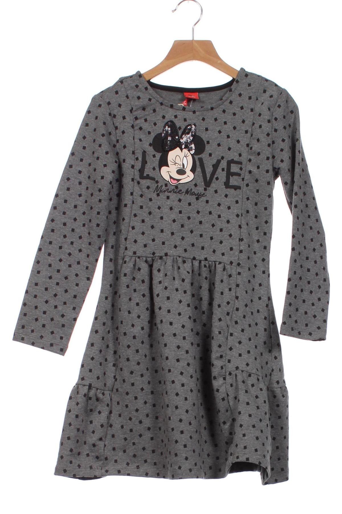 Kinderkleid Disney, Größe 7-8y/ 128-134 cm, Farbe Grau, Preis 20,99 €