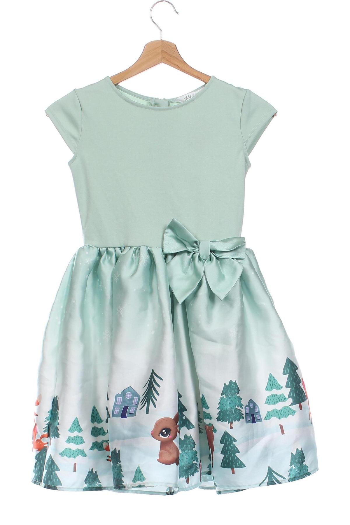 Kinderkleid H&M, Größe 8-9y/ 134-140 cm, Farbe Mehrfarbig, Preis € 15,43