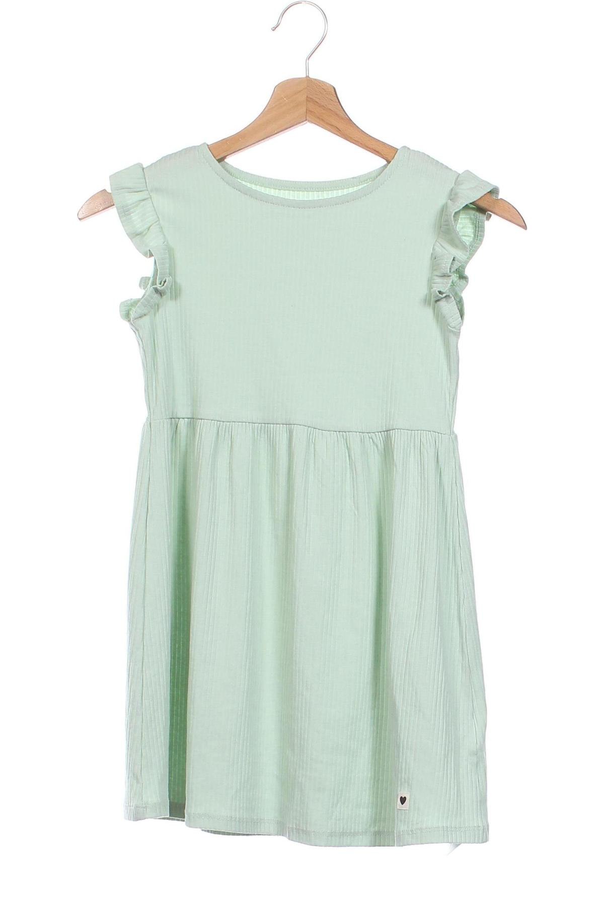 Kinderkleid H&M, Größe 6-7y/ 122-128 cm, Farbe Grün, Preis € 7,49