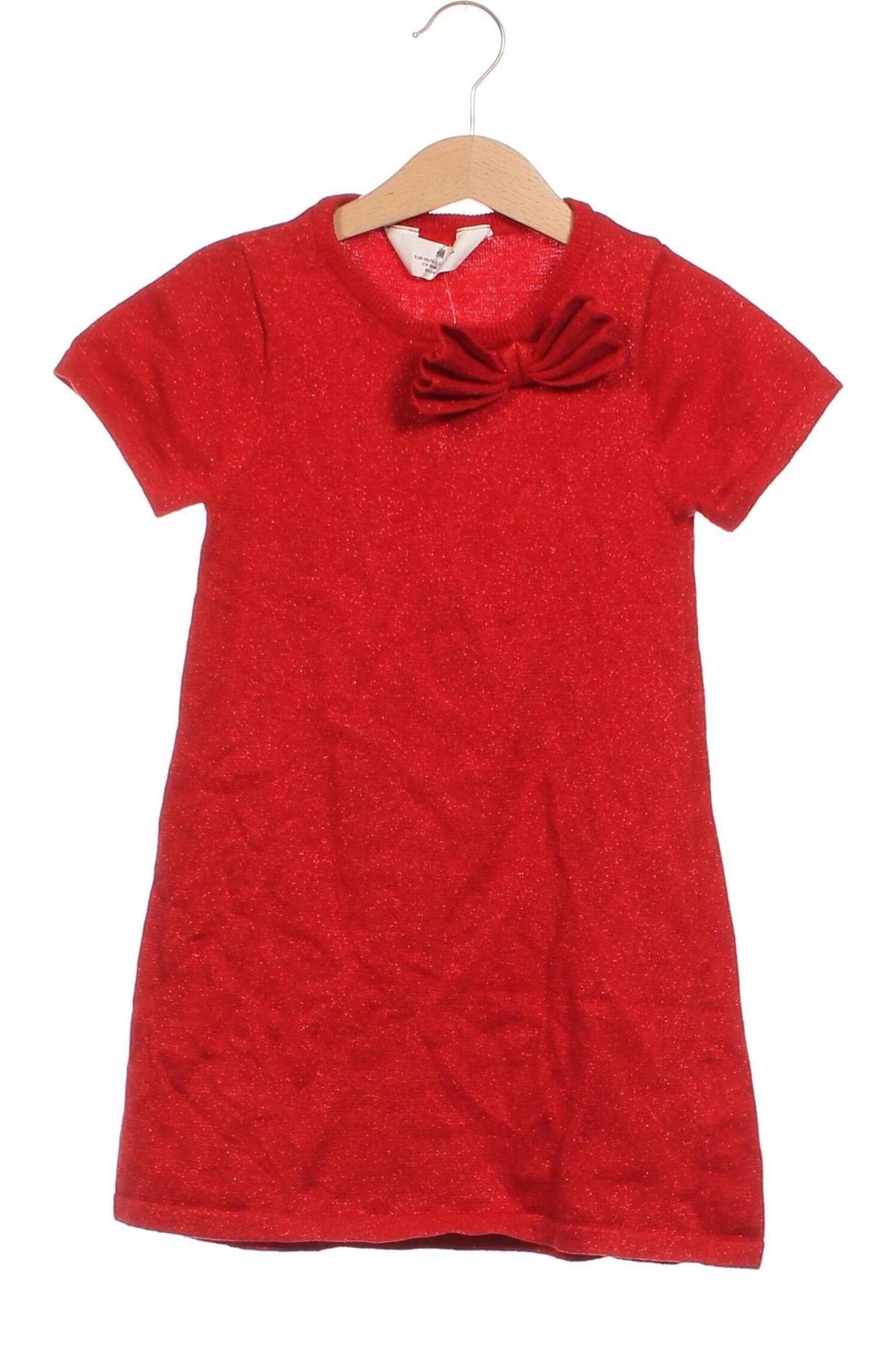 Kinderkleid H&M, Größe 4-5y/ 110-116 cm, Farbe Rot, Preis € 5,99