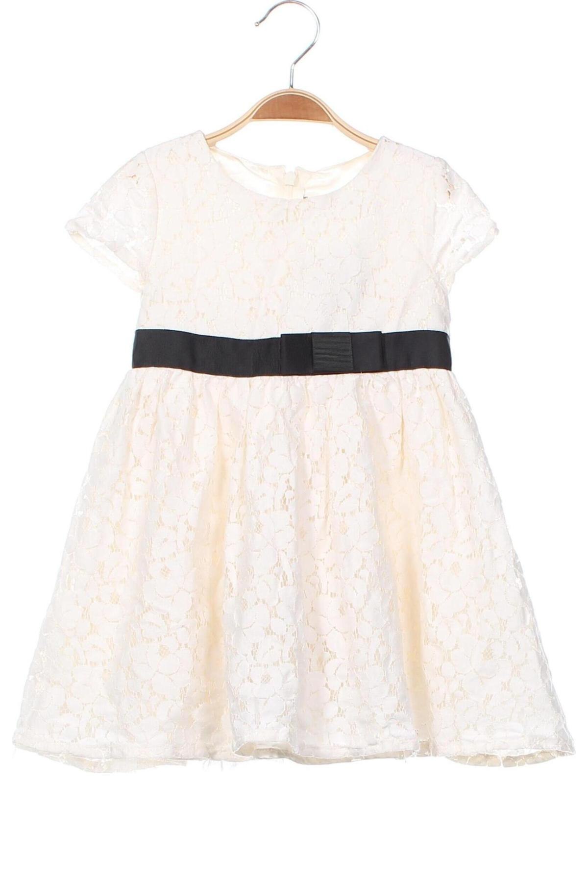 Rochie pentru copii Kids By Lindex, Mărime 18-24m/ 86-98 cm, Culoare Ecru, Preț 30,99 Lei