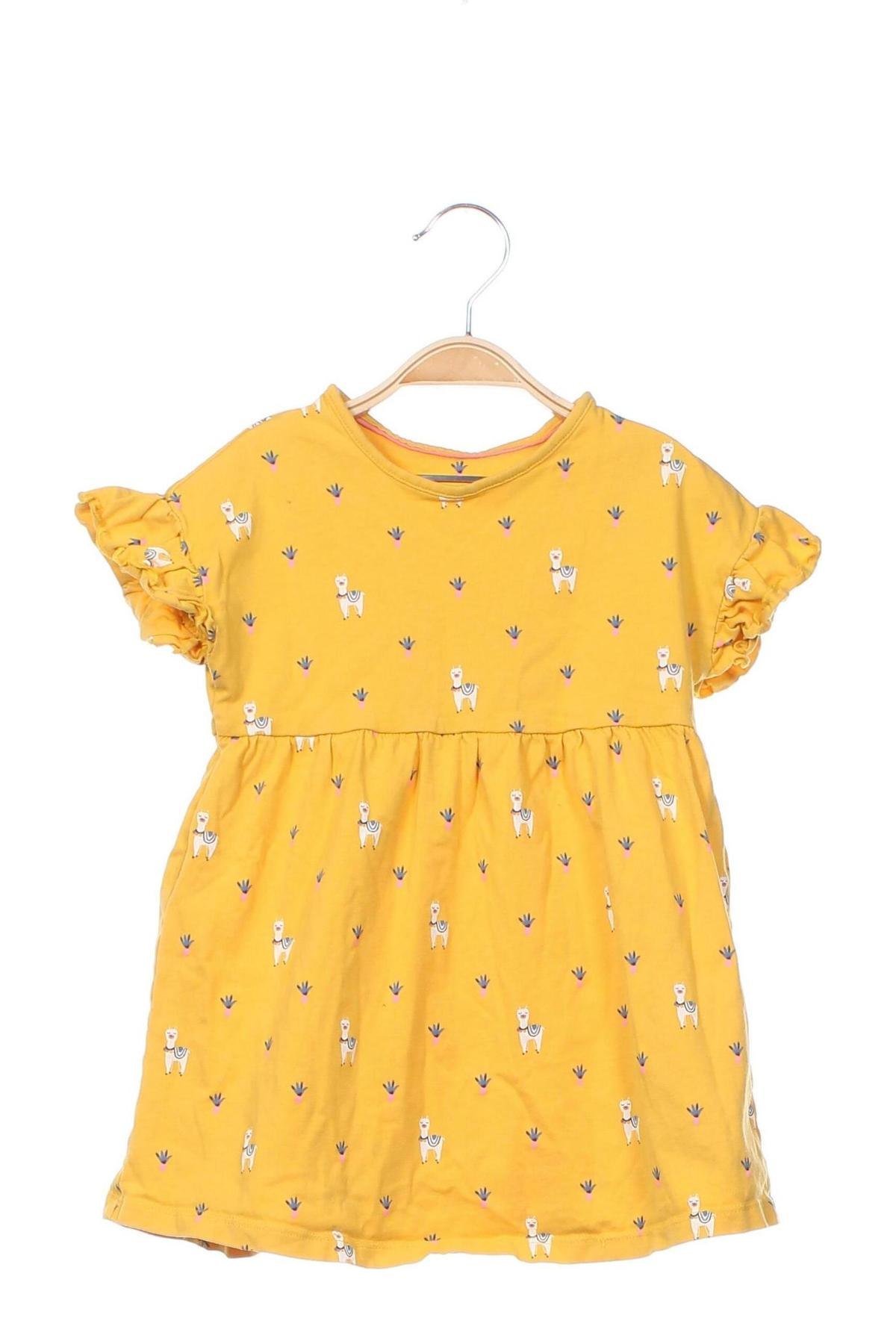 Παιδικό φόρεμα Marks & Spencer, Μέγεθος 2-3y/ 98-104 εκ., Χρώμα Κίτρινο, Τιμή 10,06 €