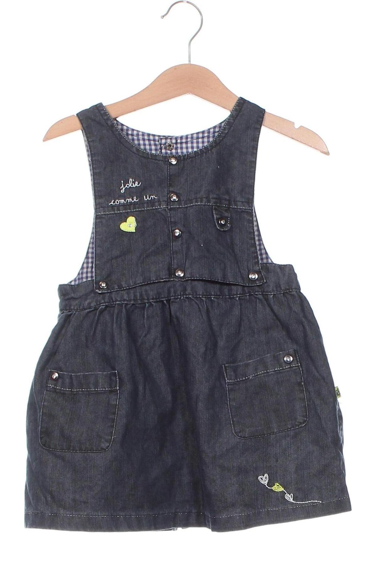 Kinderkleid Orchestra, Größe 12-18m/ 80-86 cm, Farbe Blau, Preis 7,49 €