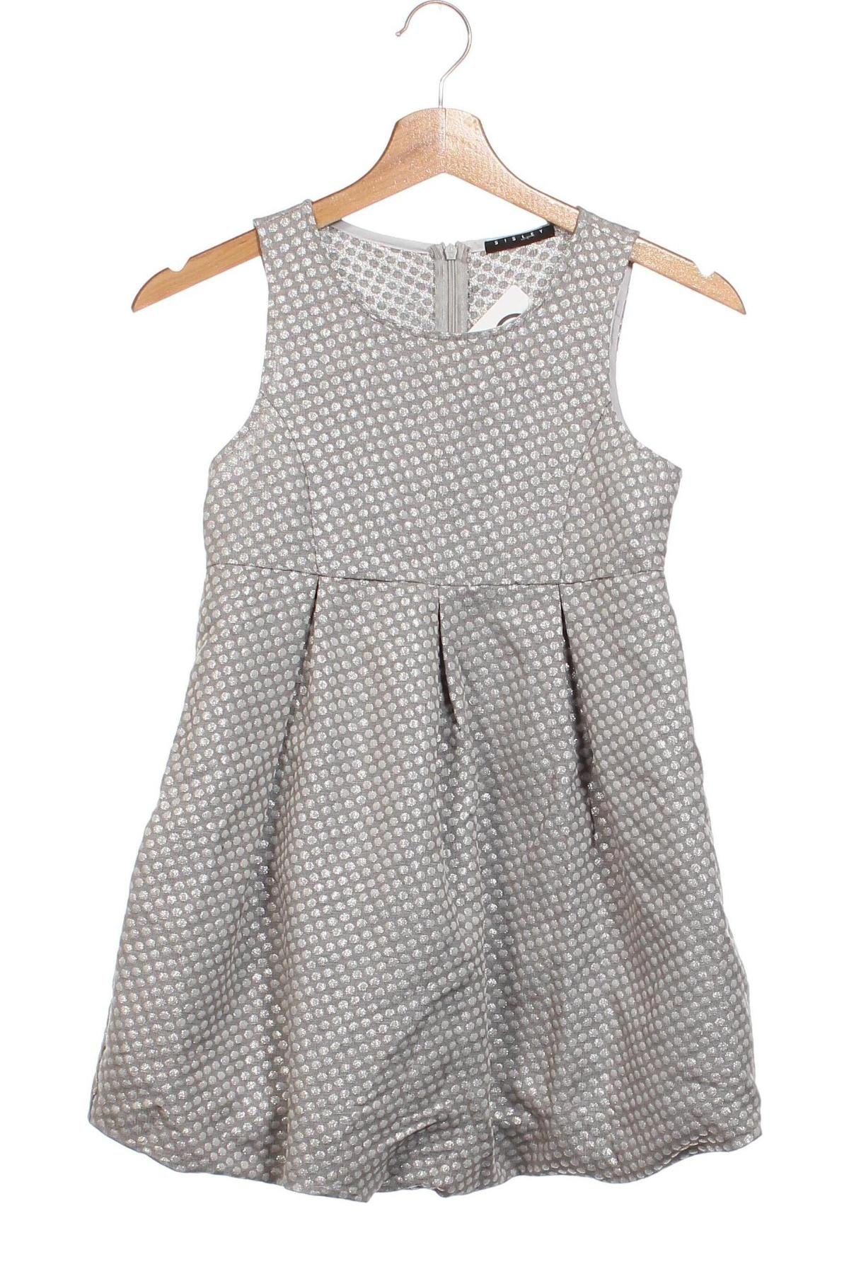 Kinderkleid Sisley, Größe 8-9y/ 134-140 cm, Farbe Grau, Preis 14,99 €