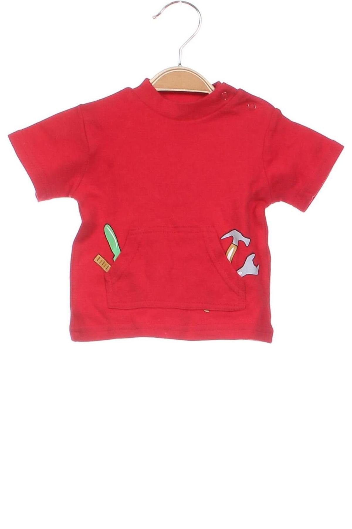 Kinder T-Shirt, Größe 2-3m/ 56-62 cm, Farbe Rot, Preis 7,00 €