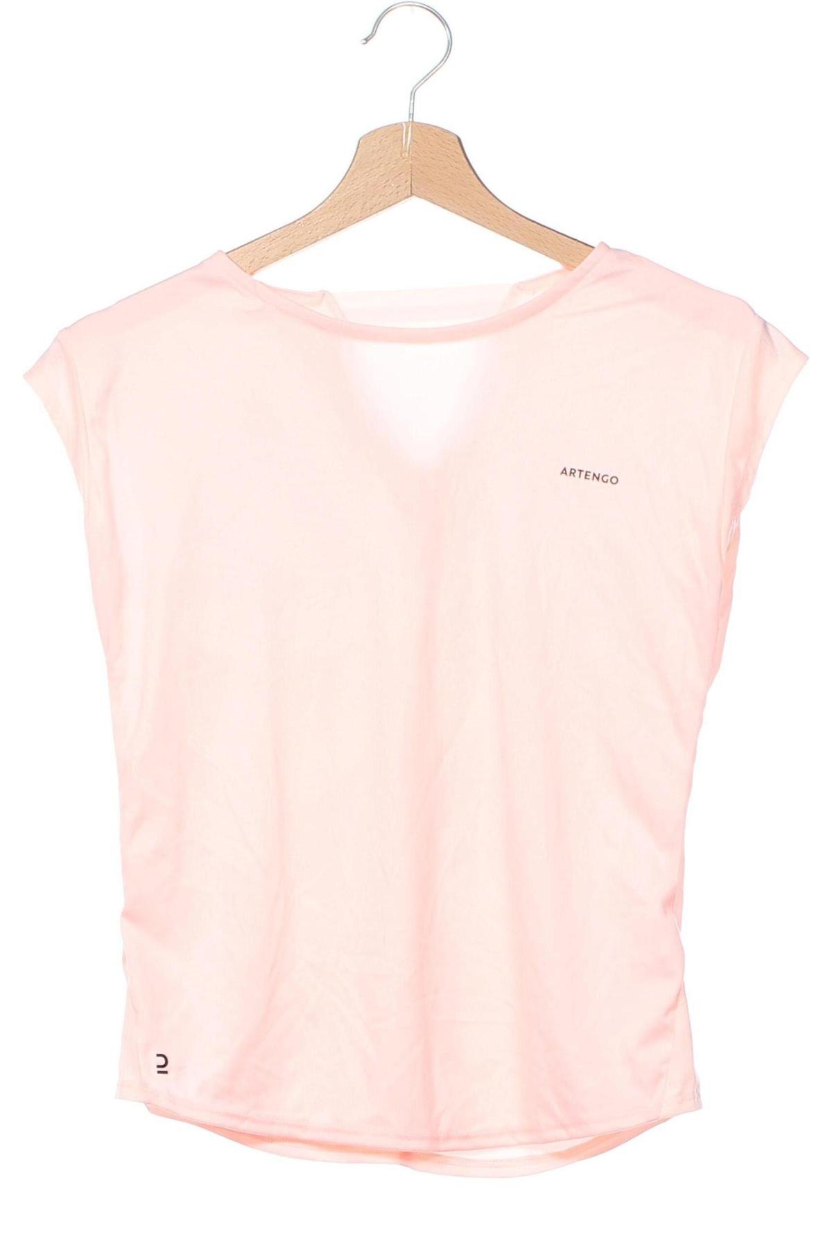 Kinder T-Shirt Artengo, Größe 12-13y/ 158-164 cm, Farbe Rosa, Preis € 3,99