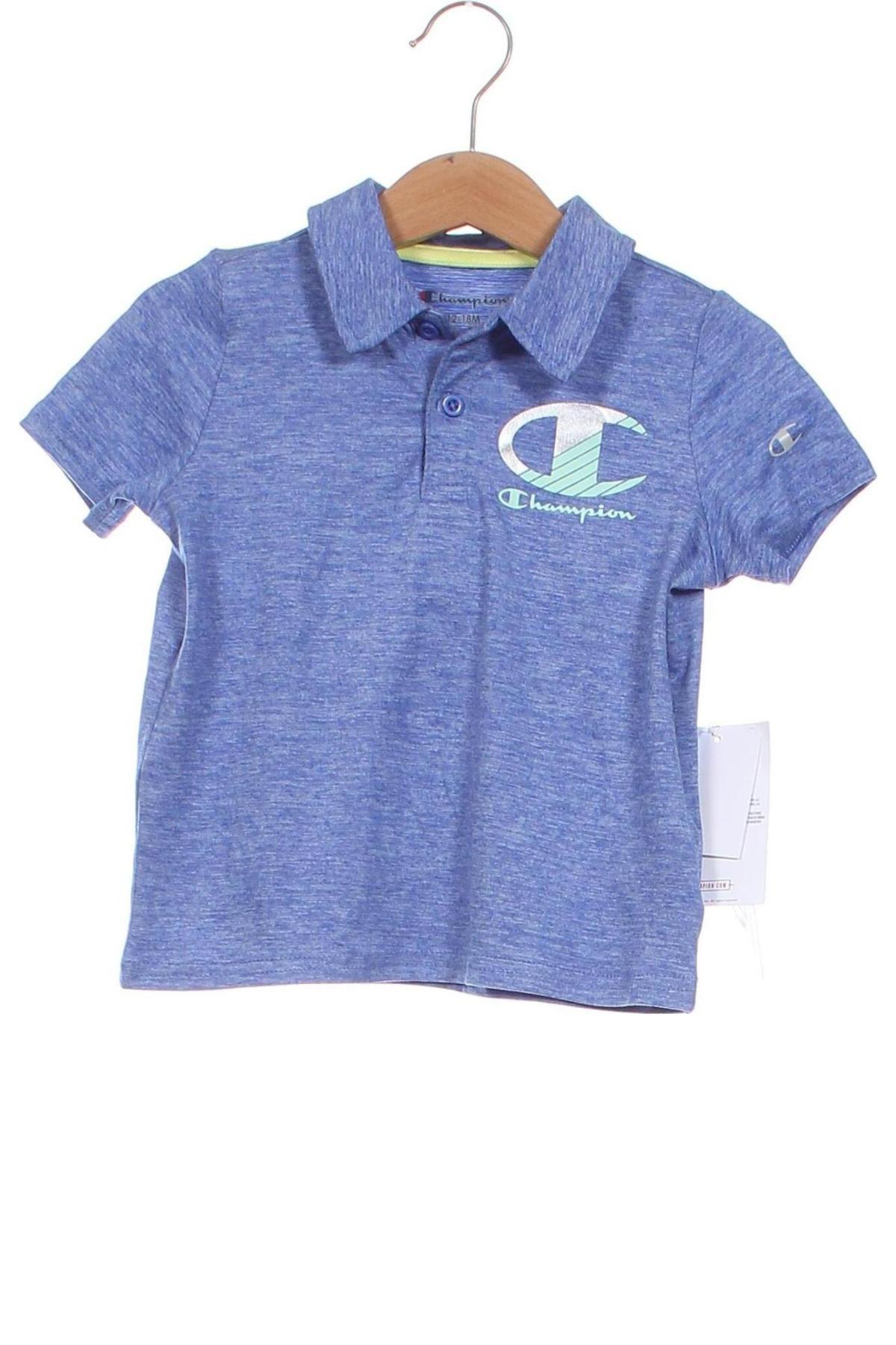 Kinder T-Shirt Champion, Größe 18-24m/ 86-98 cm, Farbe Blau, Preis € 11,49