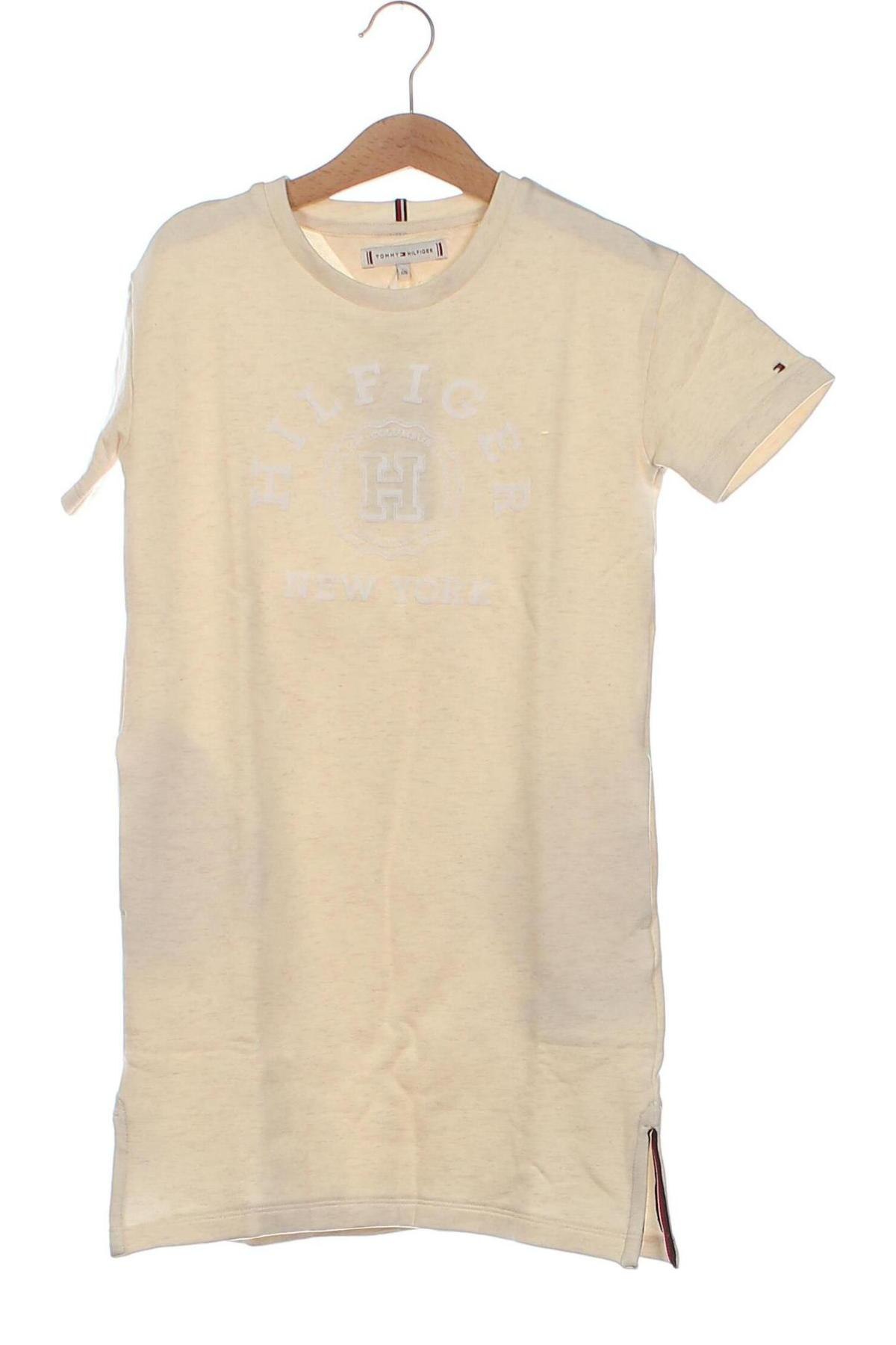 Kinder T-Shirt Tommy Hilfiger, Größe 6-7y/ 122-128 cm, Farbe Beige, Preis 34,49 €