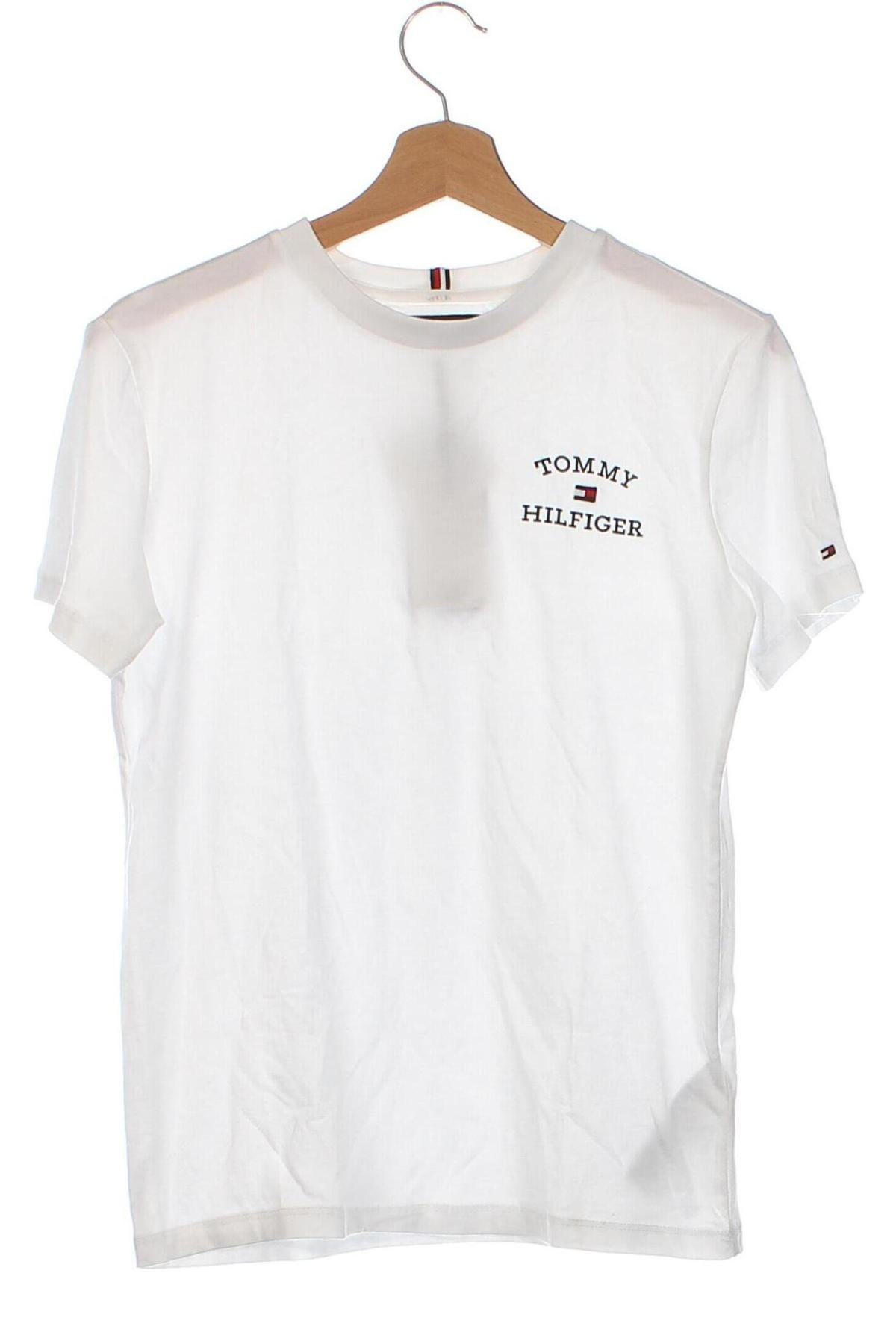 Tricou pentru copii Tommy Hilfiger, Mărime 12-13y/ 158-164 cm, Culoare Alb, Preț 161,99 Lei