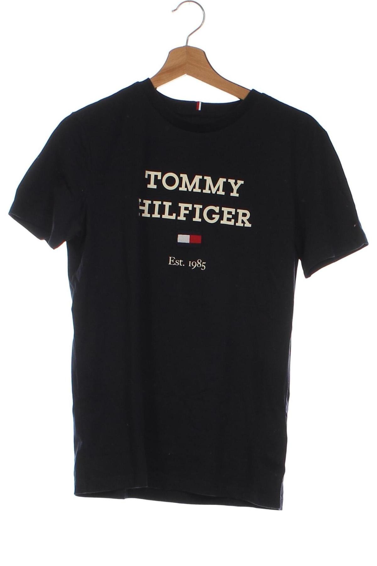 Tricou pentru copii Tommy Hilfiger, Mărime 15-18y/ 170-176 cm, Culoare Albastru, Preț 161,99 Lei