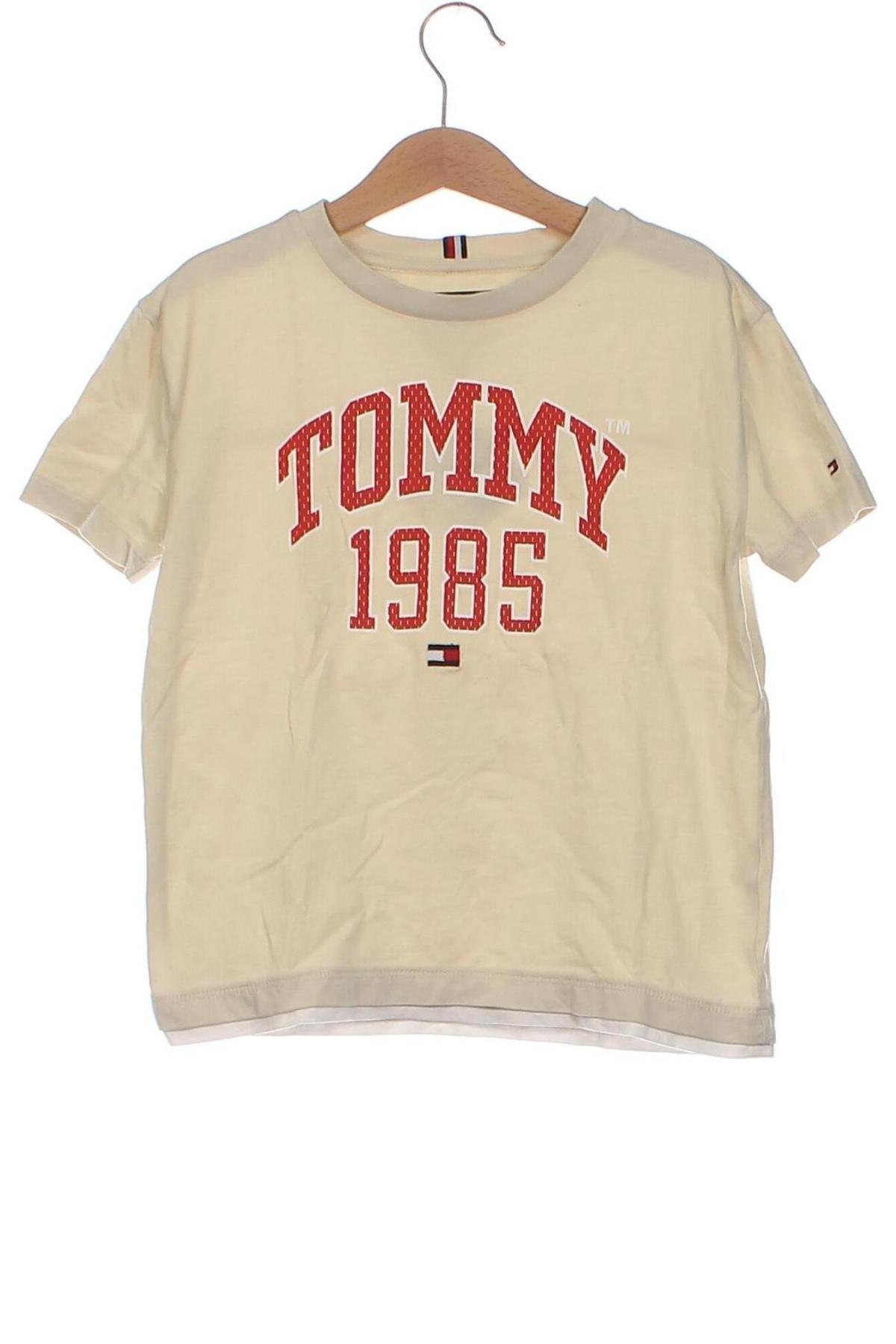 Detské tričko Tommy Hilfiger, Veľkosť 6-7y/ 122-128 cm, Farba Kremová, Cena  22,95 €