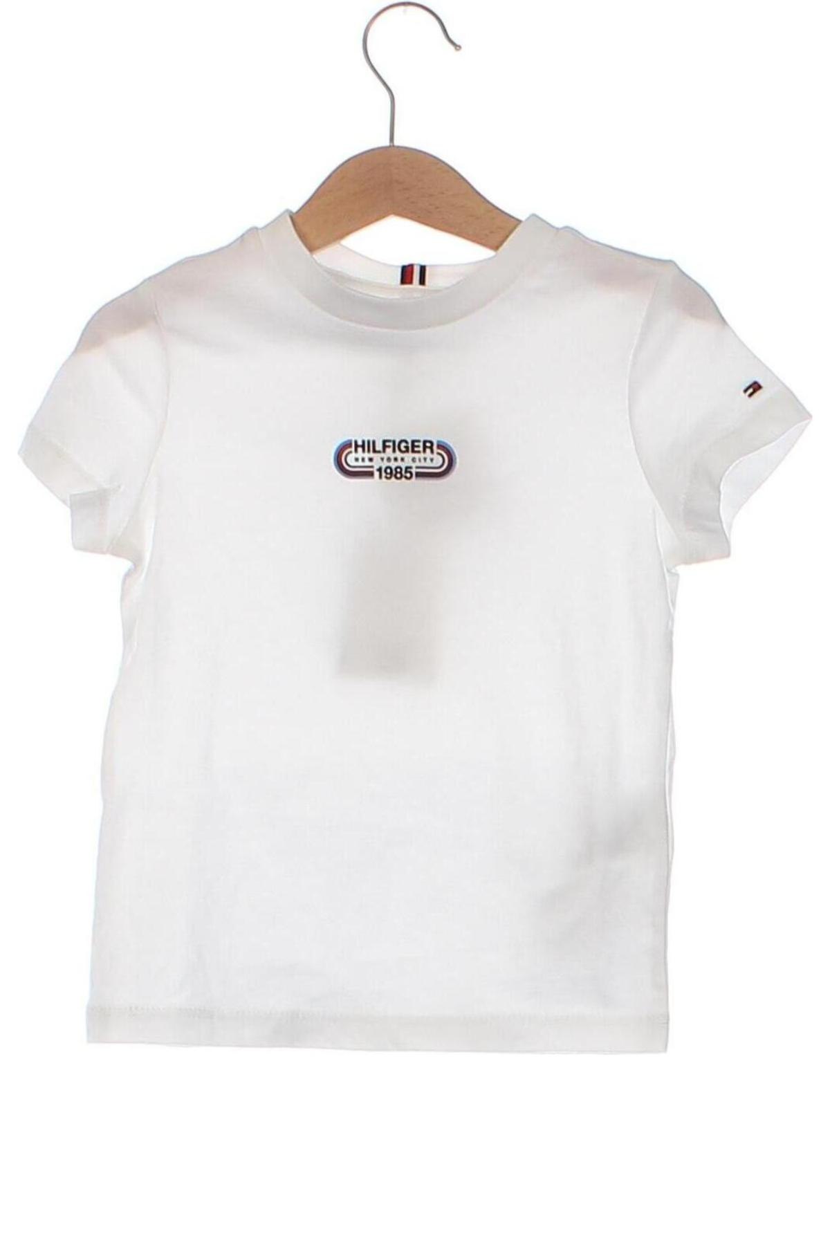 Kinder T-Shirt Tommy Hilfiger, Größe 18-24m/ 86-98 cm, Farbe Weiß, Preis € 18,99