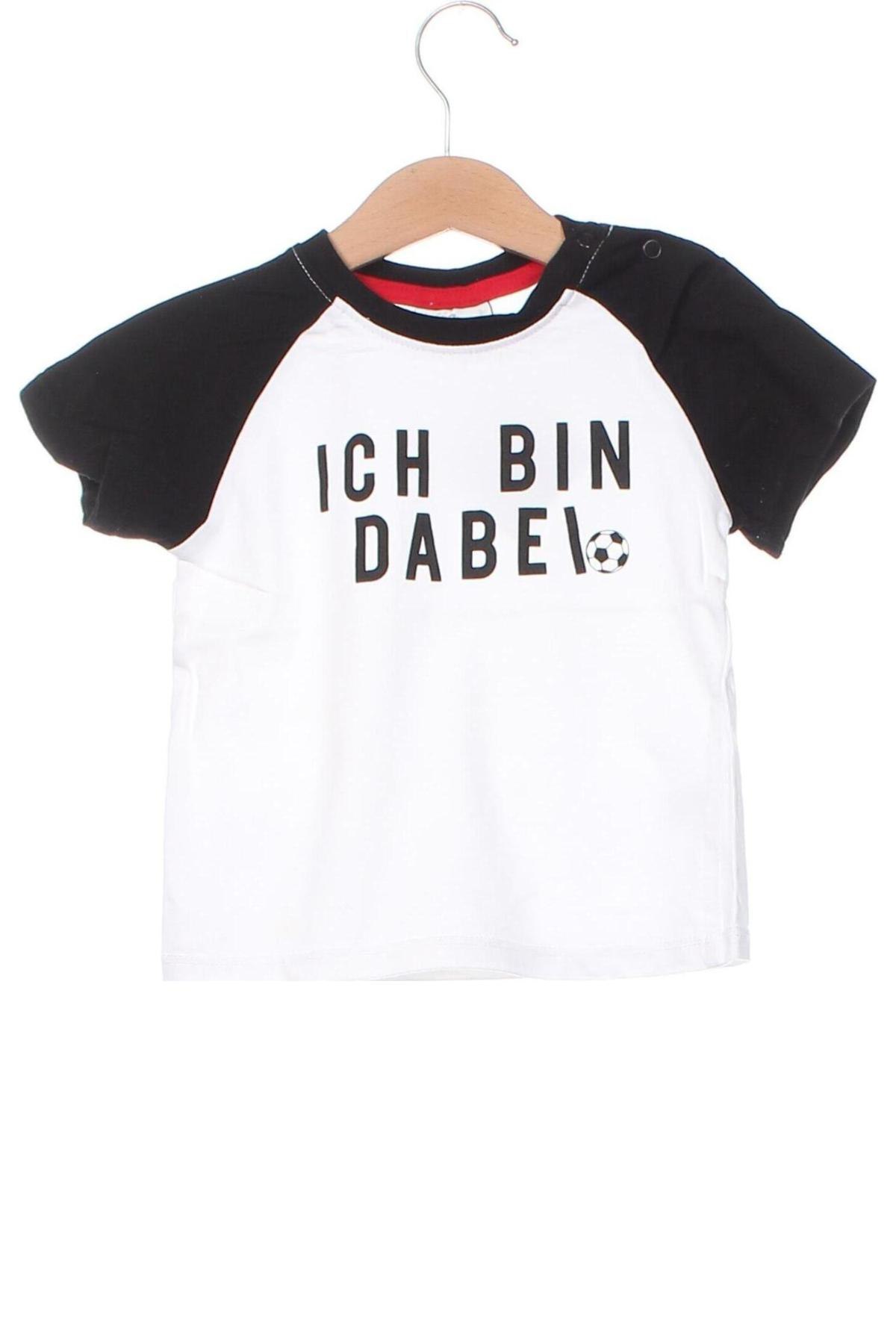 Kinder T-Shirt Topomini, Größe 18-24m/ 86-98 cm, Farbe Weiß, Preis 3,49 €