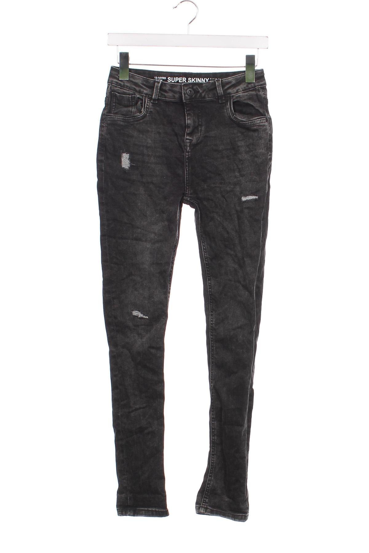 Dětské džíny  Denim Co., Velikost 12-13y/ 158-164 cm, Barva Černá, Cena  149,00 Kč