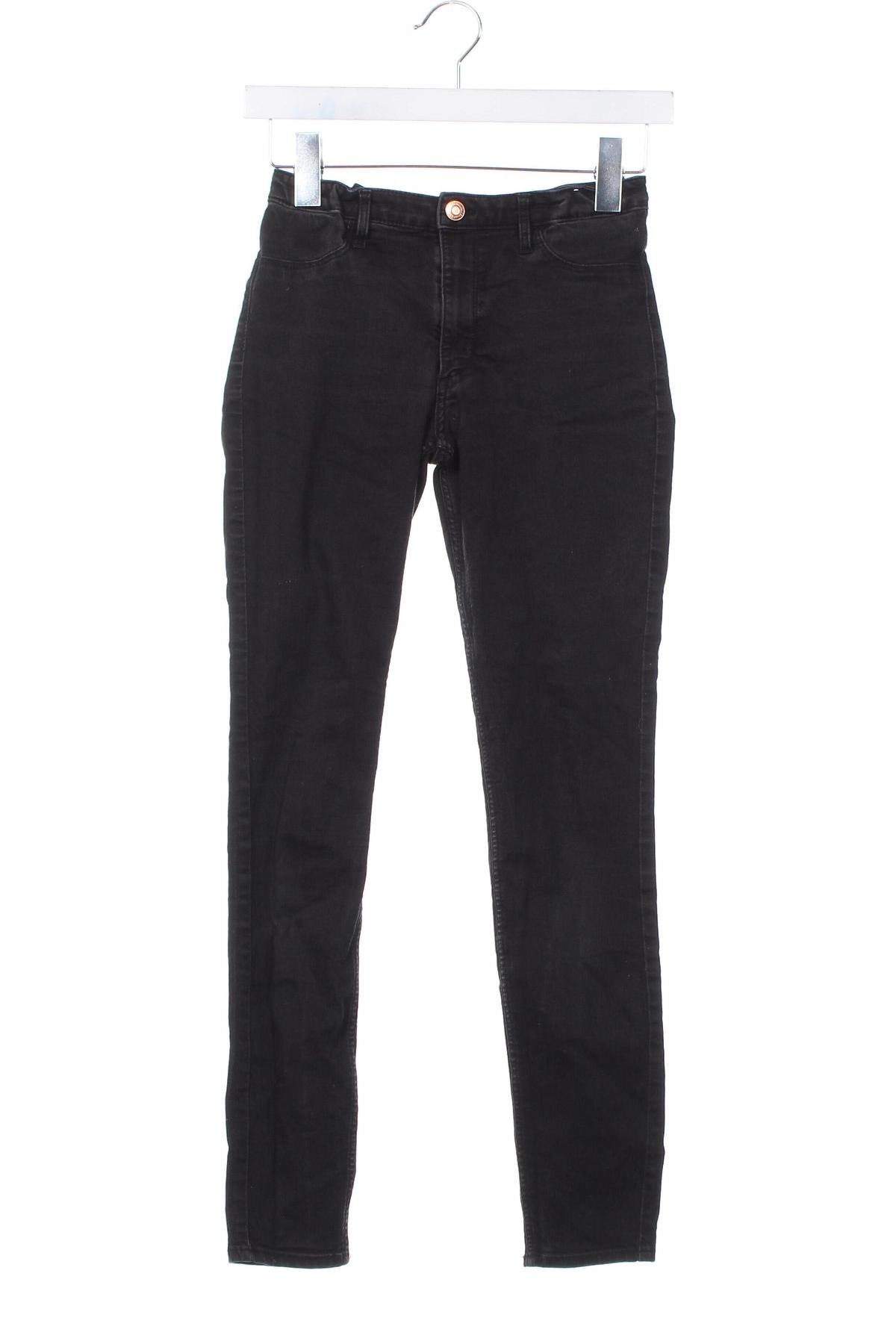 Kinderjeans H&M, Größe 12-13y/ 158-164 cm, Farbe Schwarz, Preis € 9,49