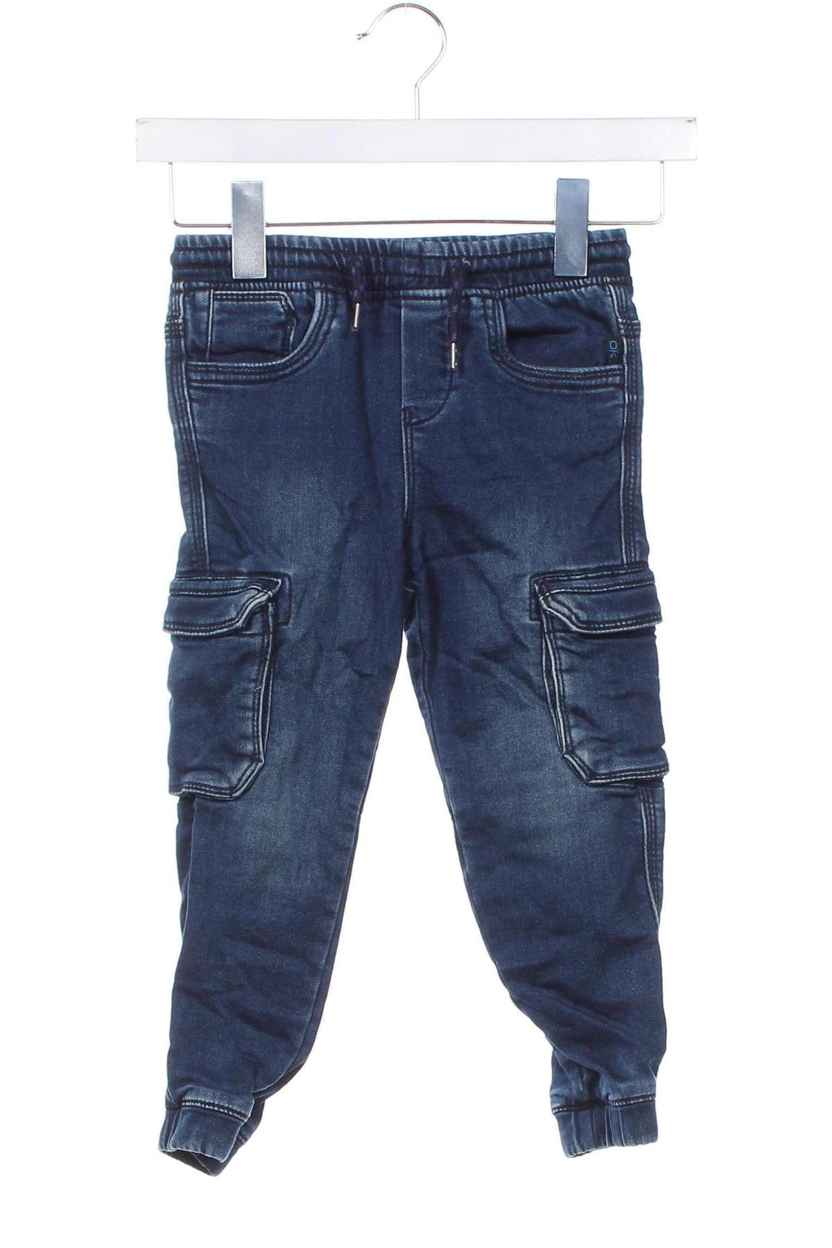 Kinderjeans Okaidi, Größe 3-4y/ 104-110 cm, Farbe Blau, Preis 11,49 €