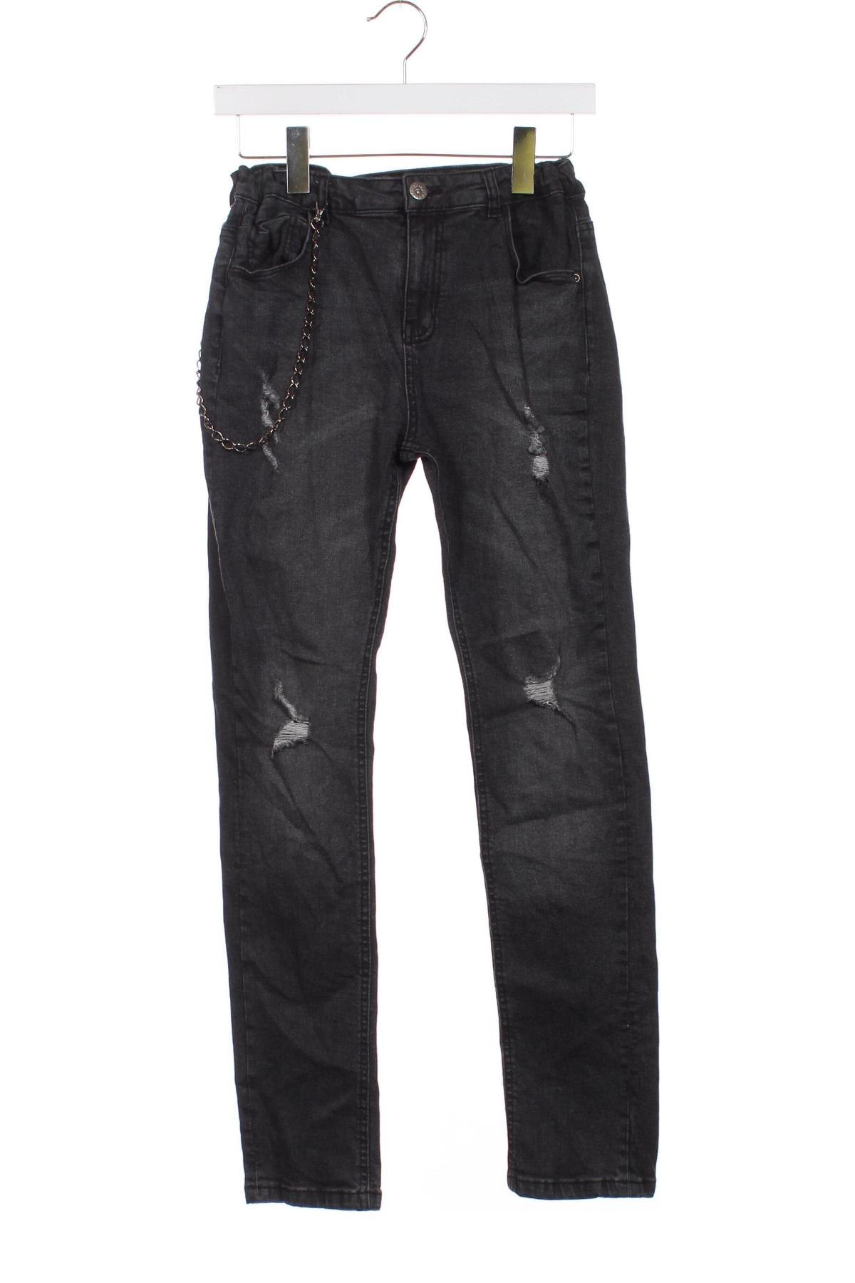 Kinderjeans Piazza Italia, Größe 12-13y/ 158-164 cm, Farbe Grau, Preis € 4,99