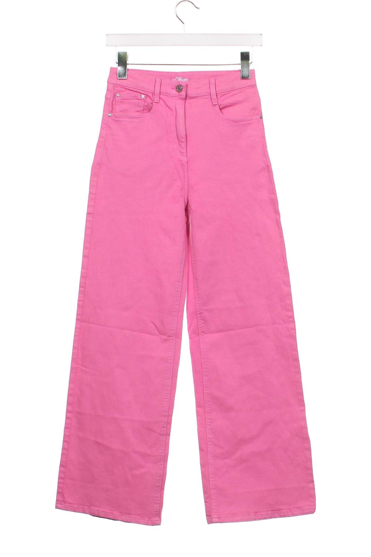 Kinderjeans S.Oliver, Größe 12-13y/ 158-164 cm, Farbe Rosa, Preis 7,99 €