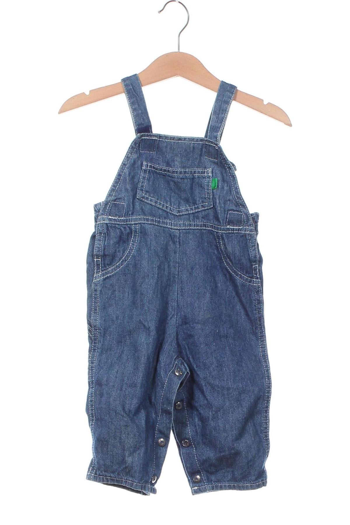 Detský overal United Colors Of Benetton, Veľkosť 6-9m/ 68-74 cm, Farba Modrá, Cena  6,95 €