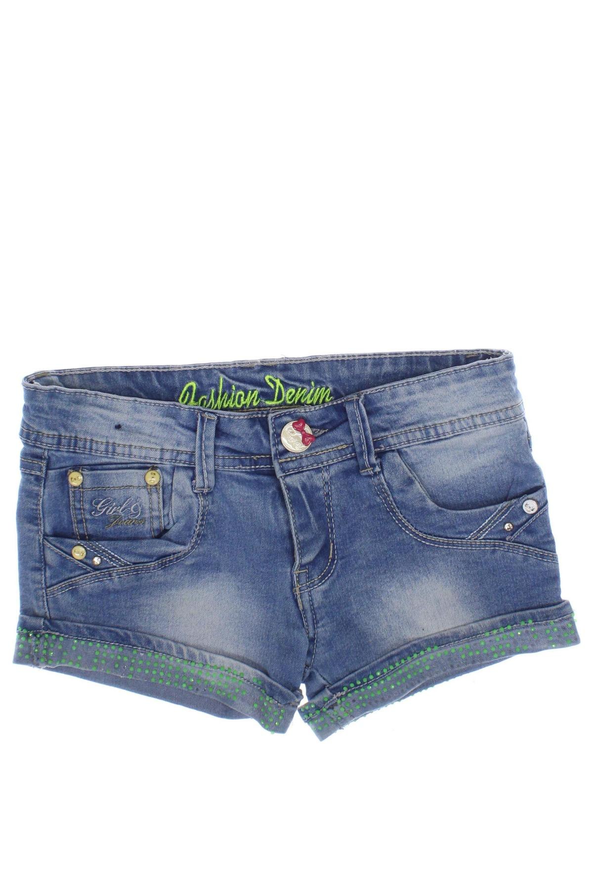 Kinder Shorts, Größe 9-10y/ 140-146 cm, Farbe Blau, Preis 3,99 €