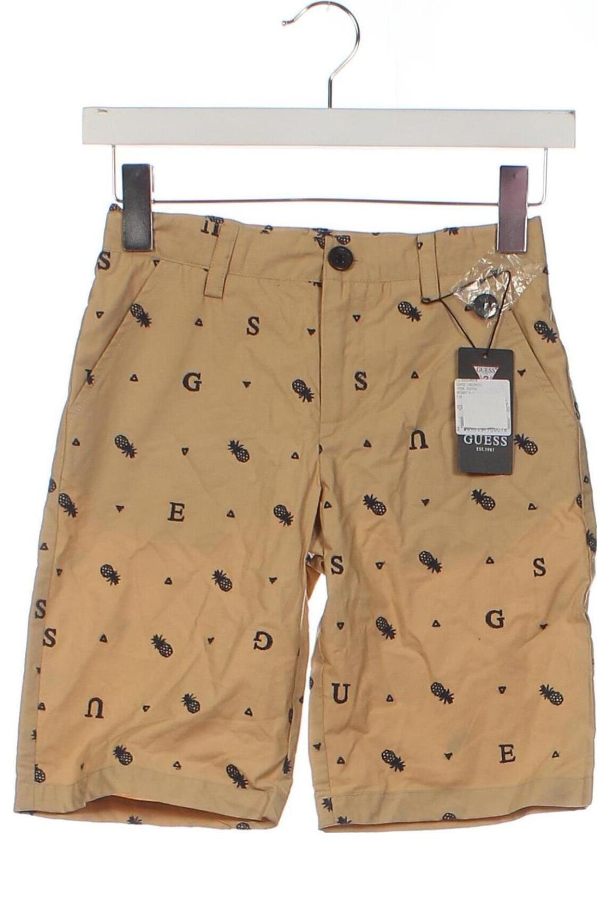 Kinder Shorts Guess, Größe 9-10y/ 140-146 cm, Farbe Beige, Preis 31,99 €