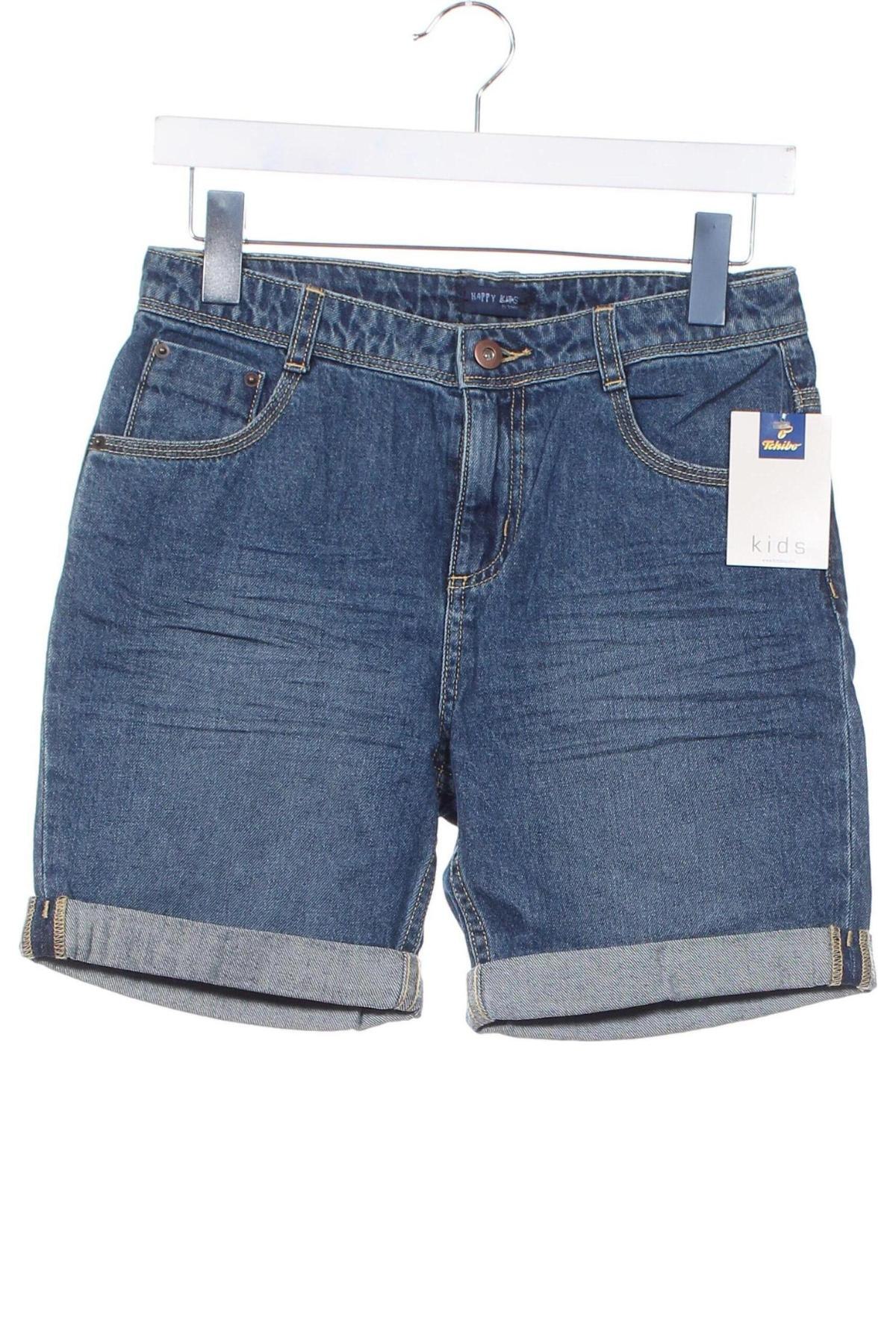 Kinder Shorts Kids By Tchibo, Größe 10-11y/ 146-152 cm, Farbe Blau, Preis € 16,99