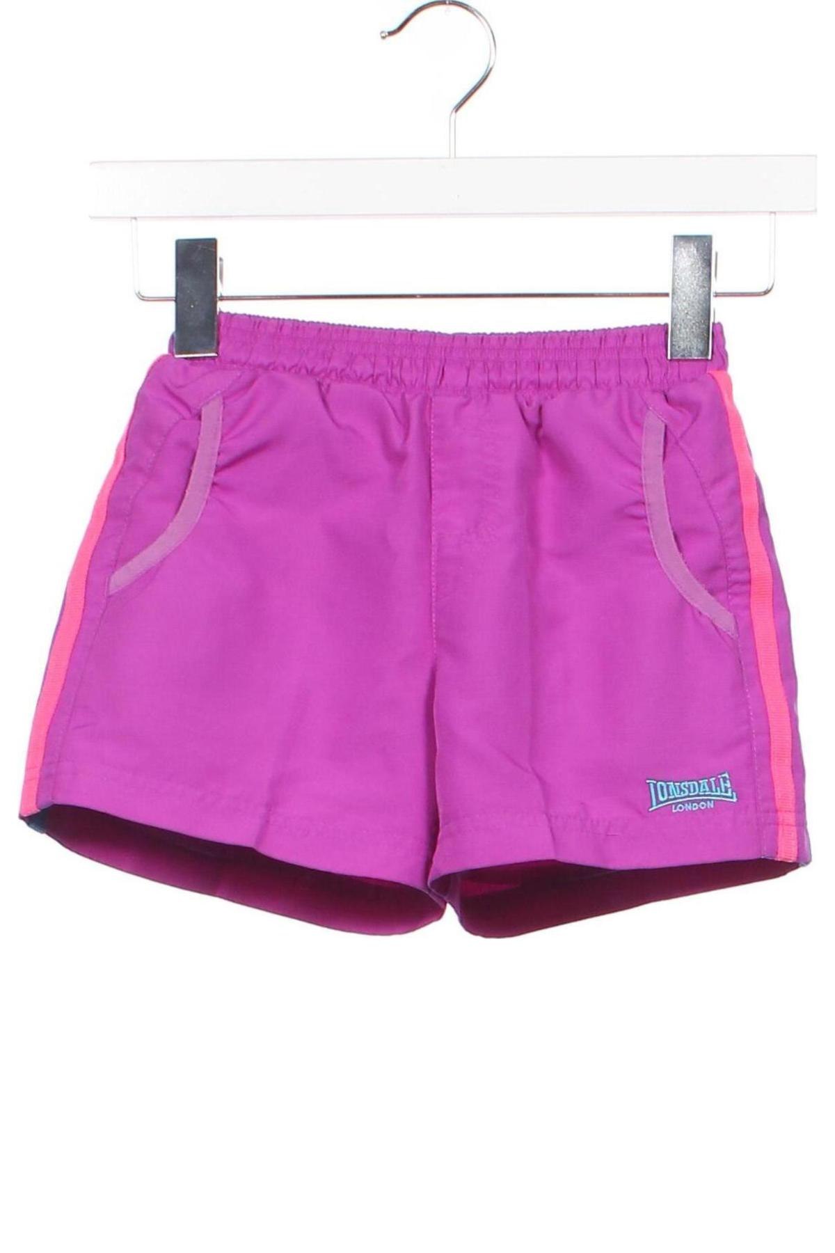 Kinder Shorts Lonsdale, Größe 6-7y/ 122-128 cm, Farbe Lila, Preis € 5,99