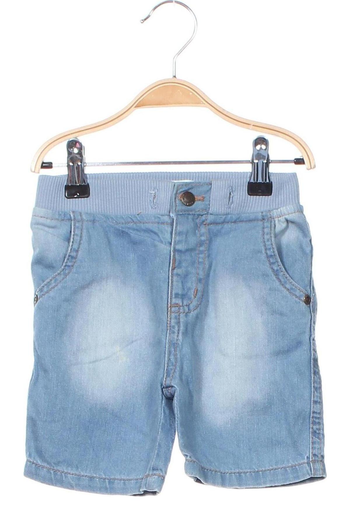 Kinder Shorts Minoti, Größe 12-18m/ 80-86 cm, Farbe Blau, Preis 4,99 €