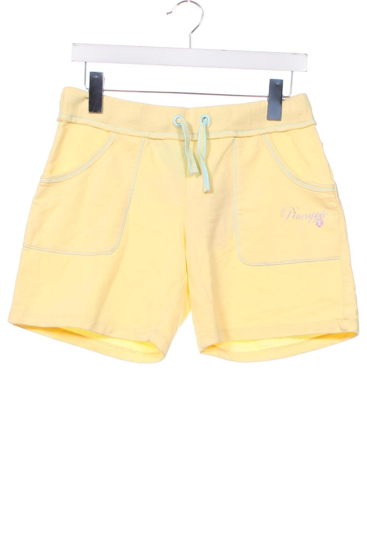 Kinder Shorts Pineapple, Größe 15-18y/ 170-176 cm, Farbe Gelb, Preis 13,99 €