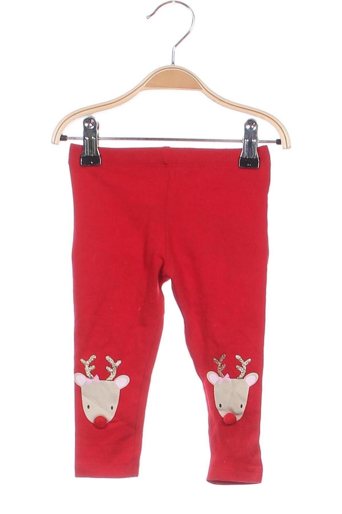 Dziecięce legginsy Dunnes Stores, Rozmiar 9-12m/ 74-80 cm, Kolor Czerwony, Cena 63,08 zł